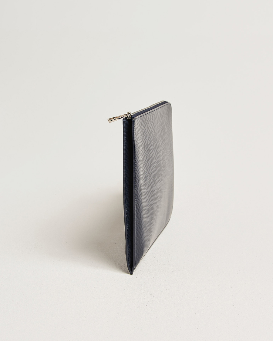 Hombres | Pre-Owned & Vintage Bags | Louis Vuitton Pre-Owned | Porte Documents Epi Leather Navy