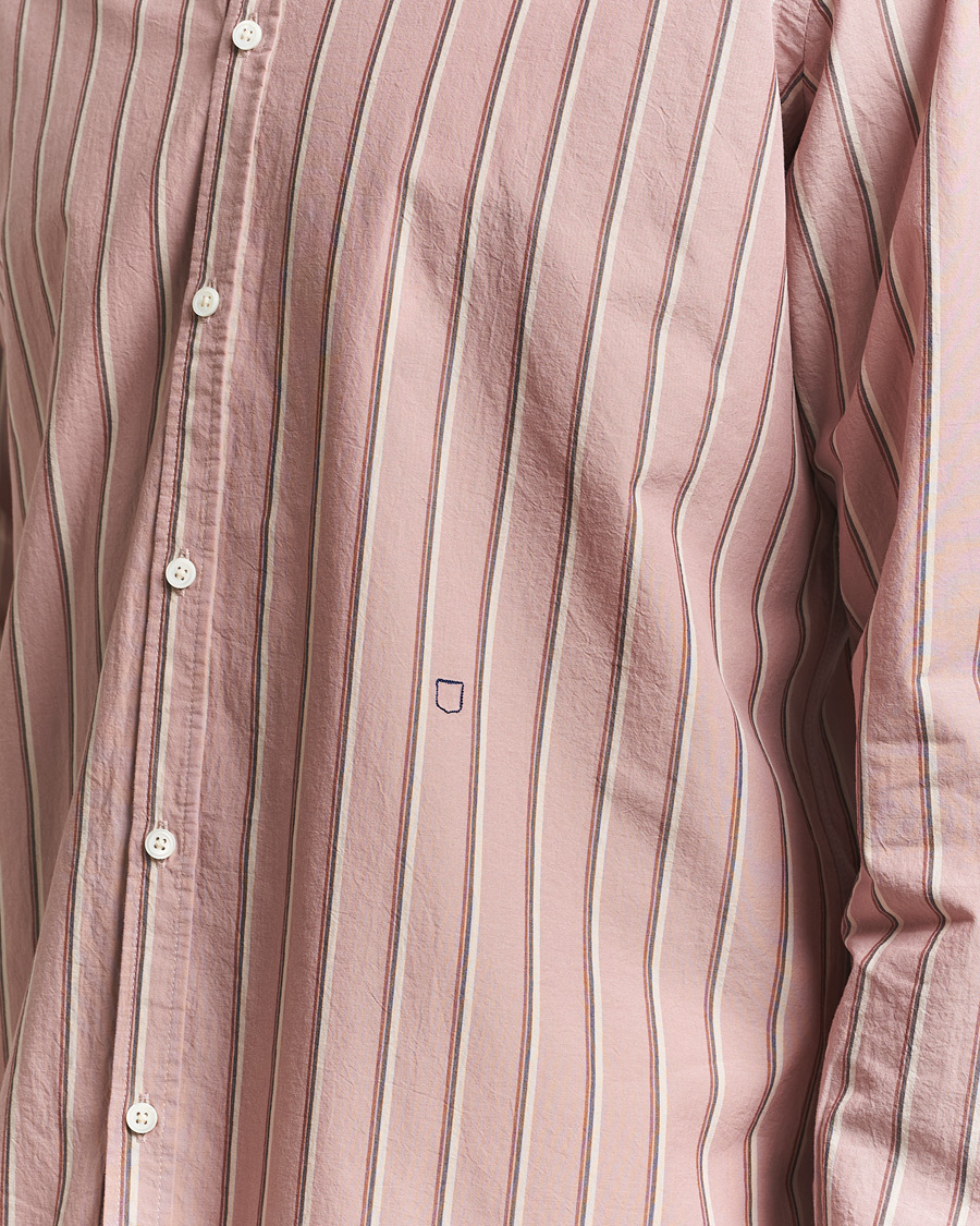 Hombres | Camisas | Massimo Alba | Genova Striped Shirt Old Rose