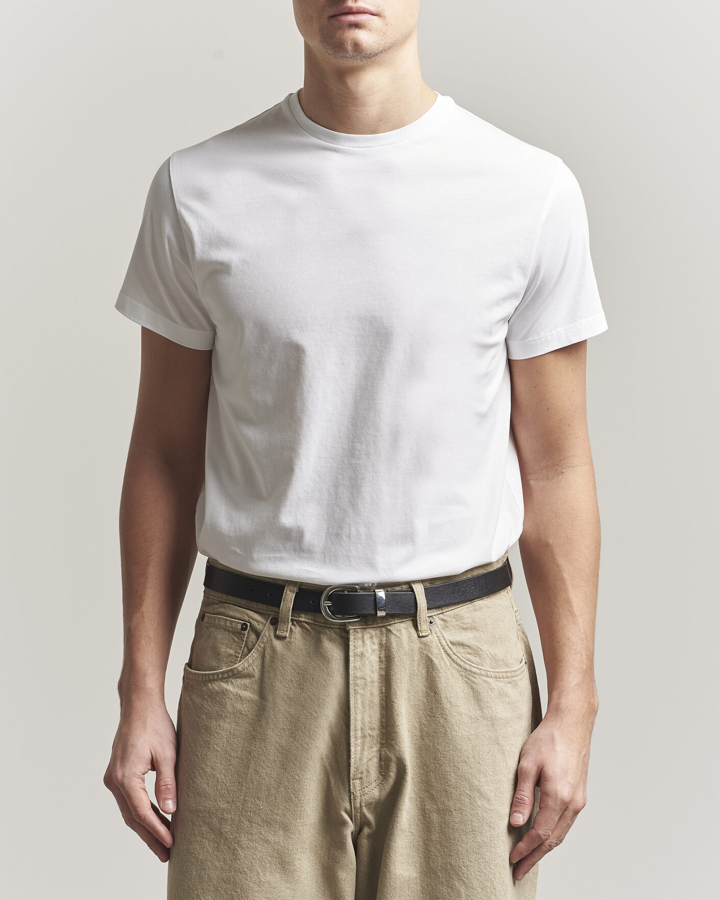Hombres | Camisetas | Jil Sander | Short Sleeve Basic T-Shirt White