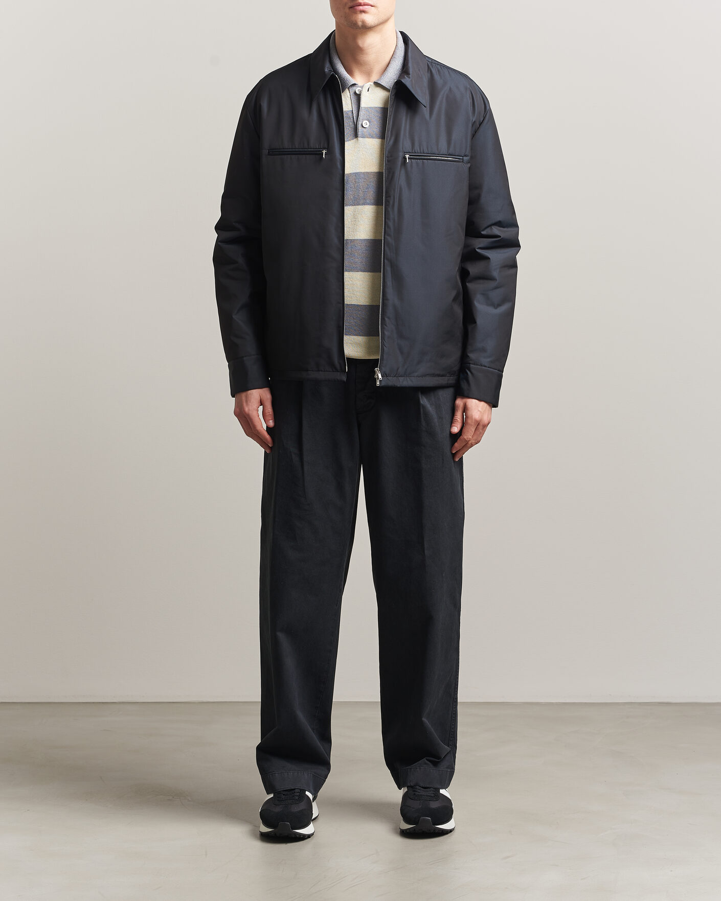Hombres | Abrigos y chaquetas | Jil Sander | Nylon Zip Jacket Navy