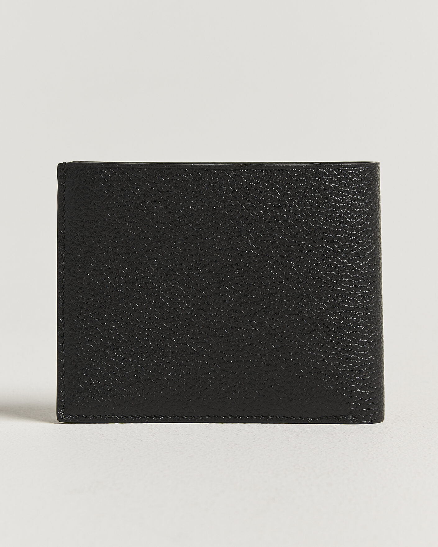Hombres | Billeteras | Jil Sander | Grain Leather Zip Wallet Black