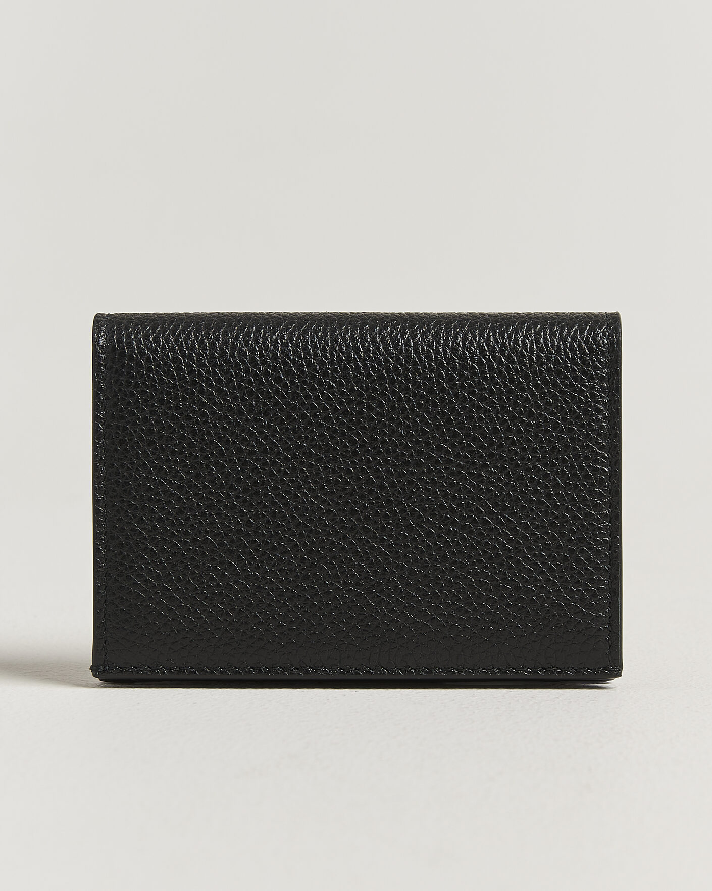Hombres | Billeteras | Jil Sander | Grain Leather Card Holder Black
