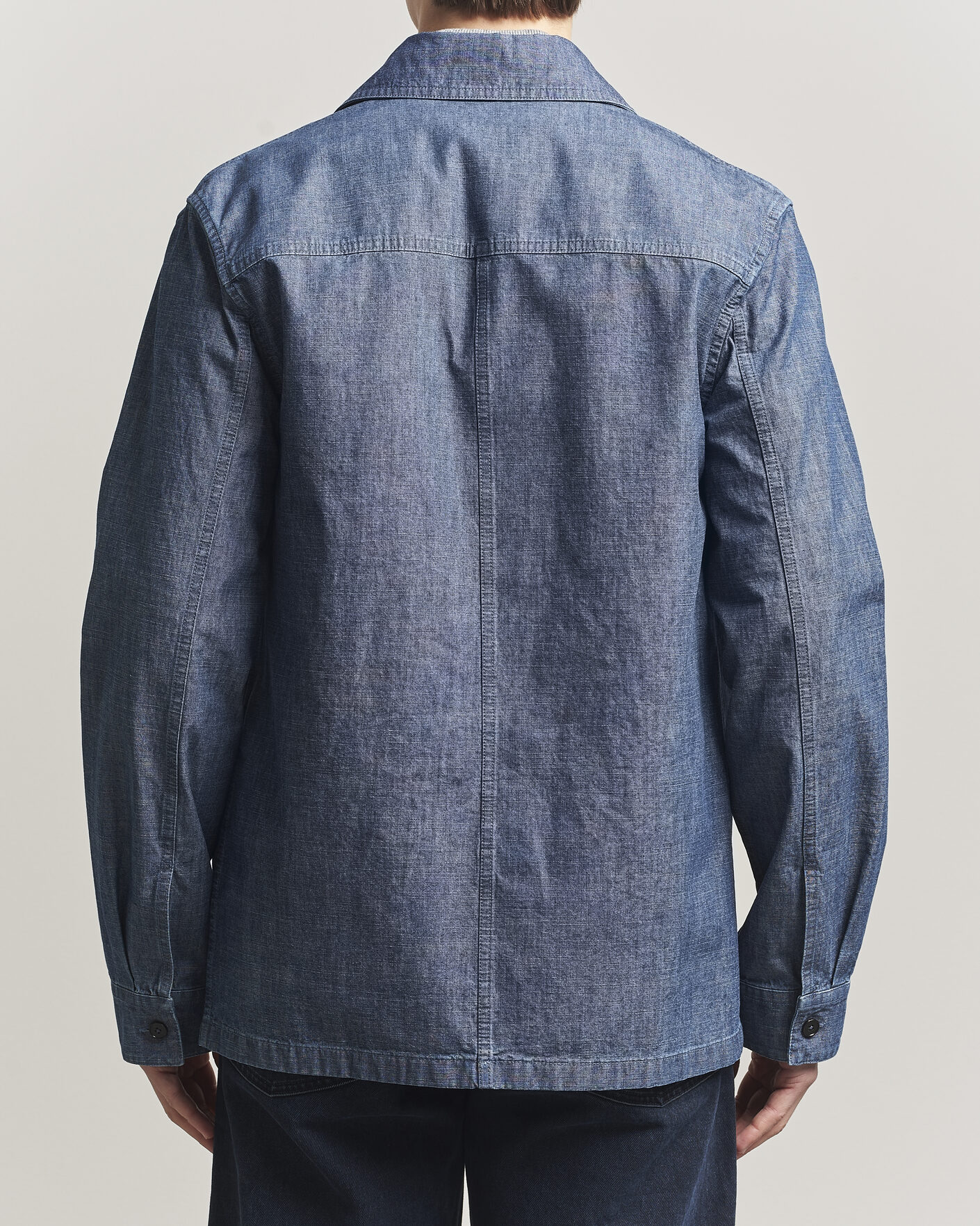 Hombres | Camisas | Jil Sander | Denim Overshirt Indigo Blue