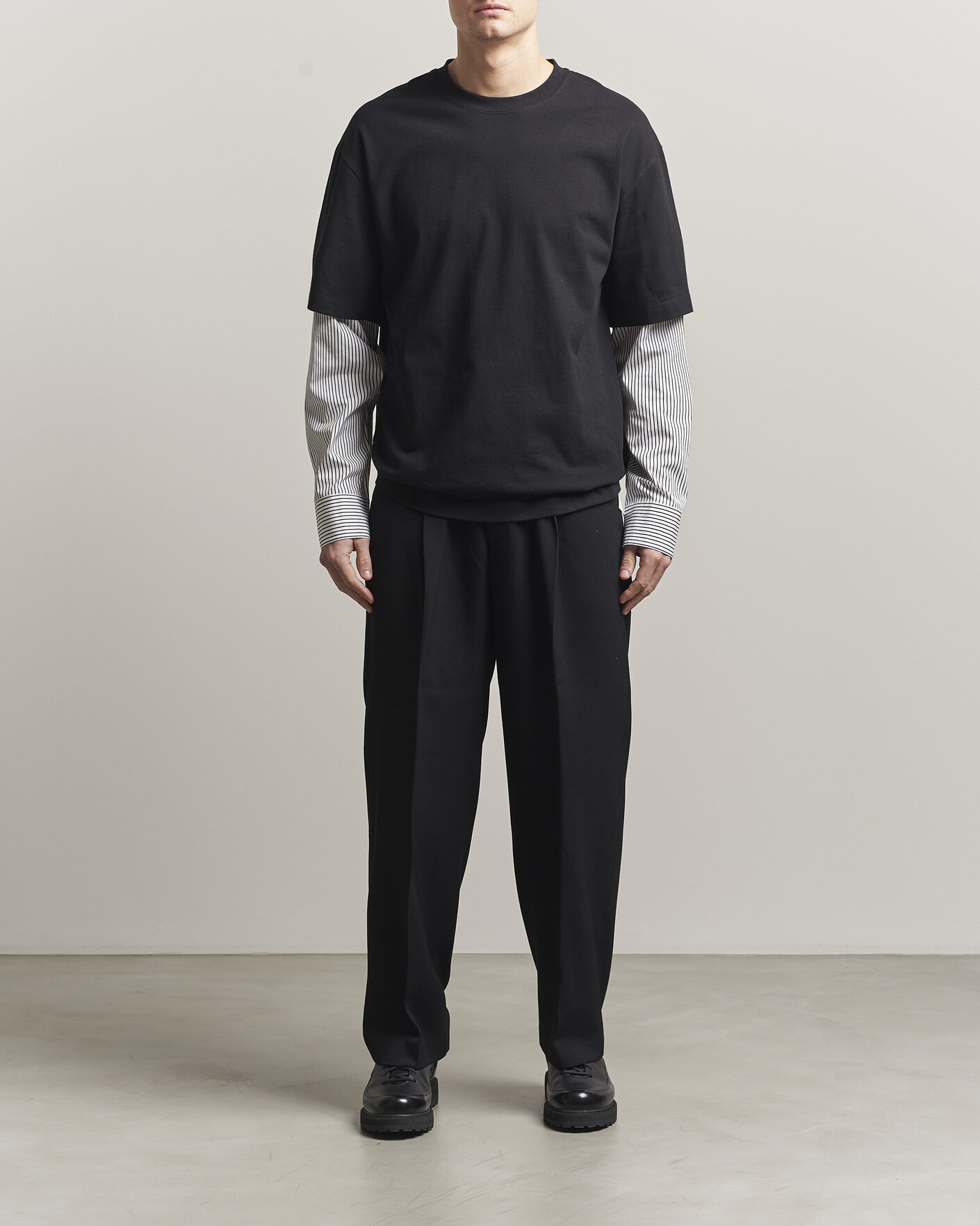 Hombres | Camisetas | Jil Sander | Long Sleeve T-Shirt Black
