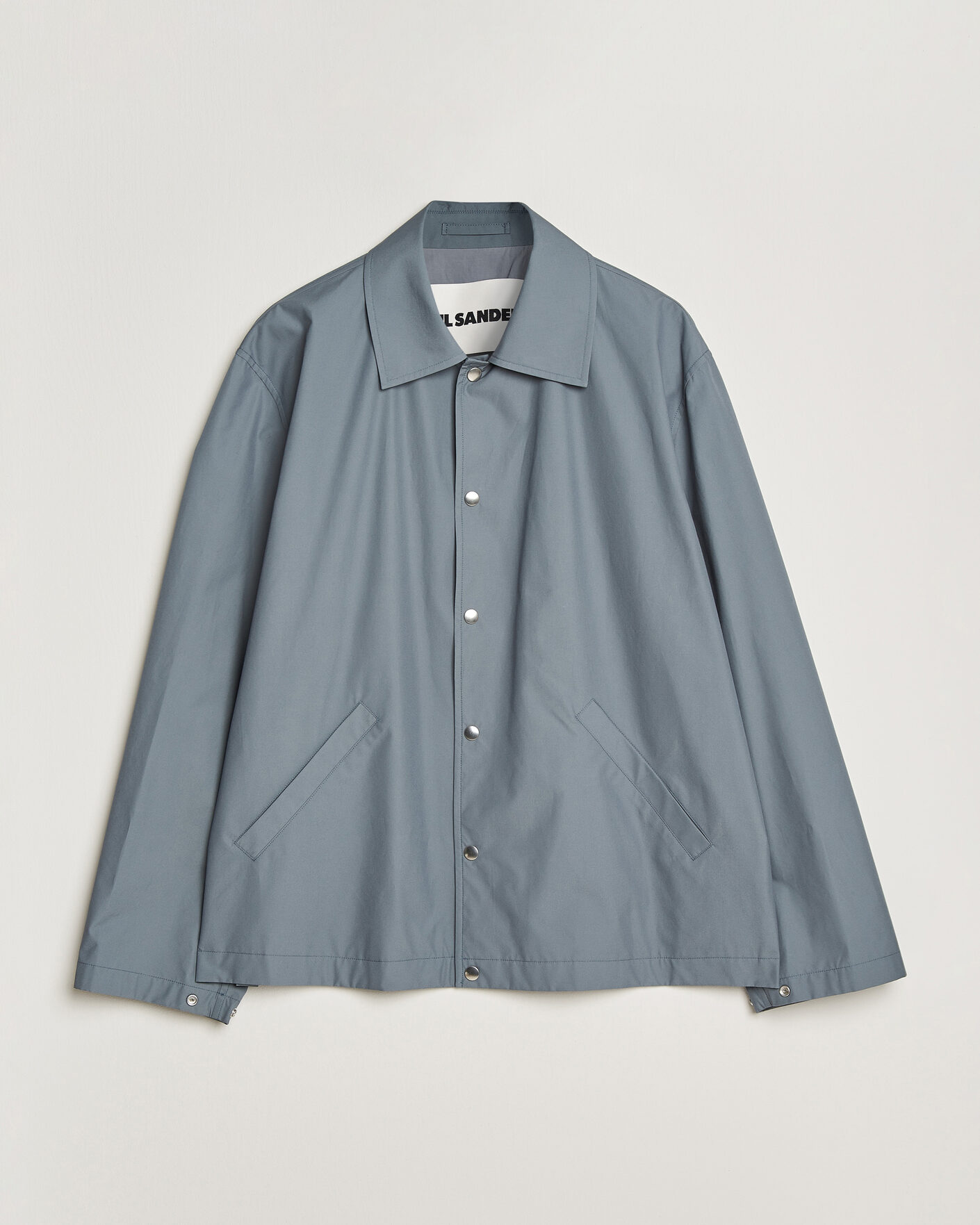 Hombres | Abrigos y chaquetas | Jil Sander | Back Logo Bomber Jacket Grey