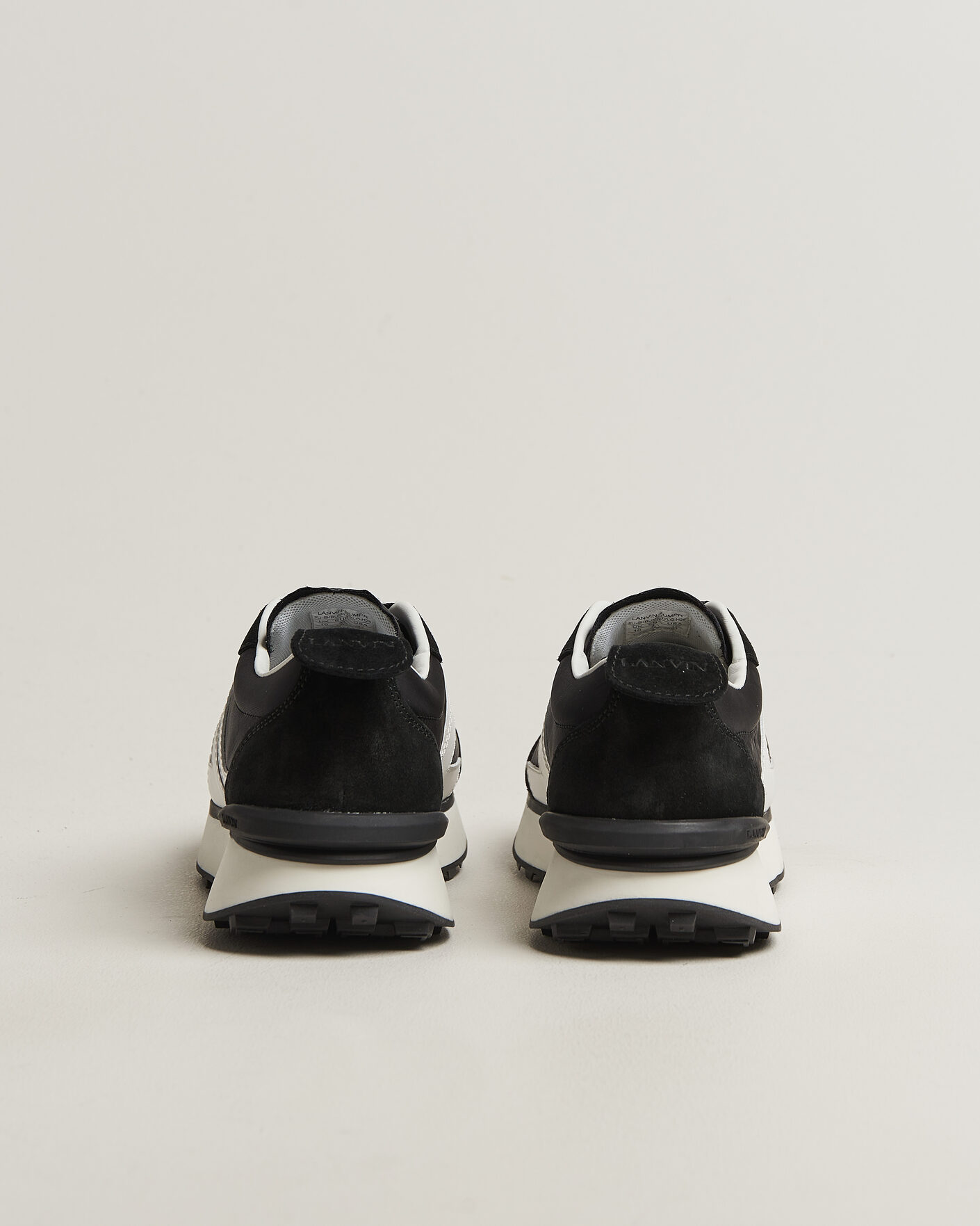 Hombres | Zapatillas | Lanvin | Bumpr Running Sneakers Black/White