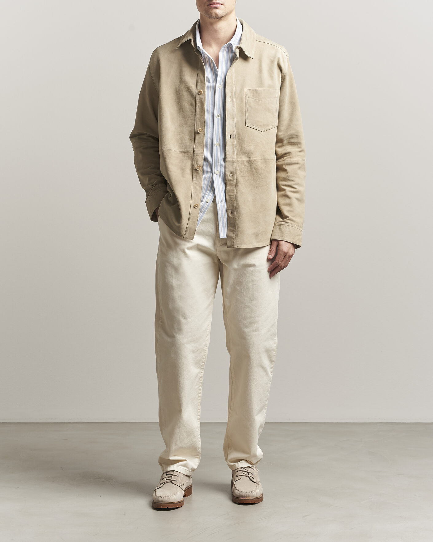 Hombres | Pantalones | LES DEUX | Oscar Chino Pants Eggnog White