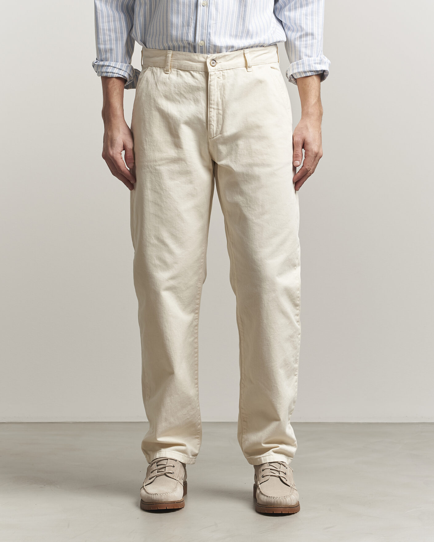 Hombres | Pantalones | LES DEUX | Oscar Chino Pants Eggnog White