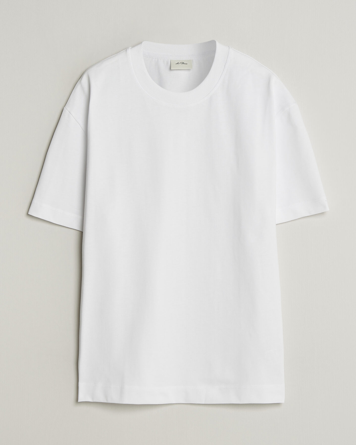 Hombres | Camisetas | LES DEUX | Carl Heavyweight T-Shirt White