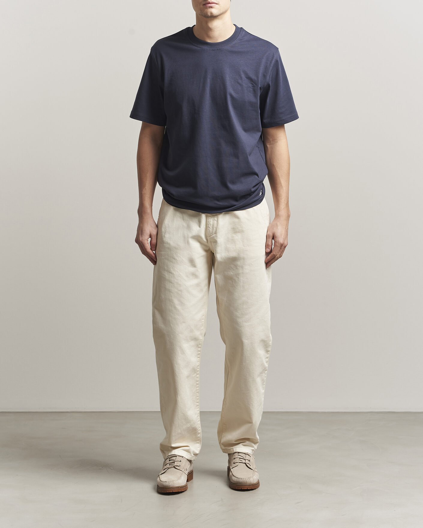 Hombres | Camisetas | LES DEUX | Ben Artist T-Shirt Navy