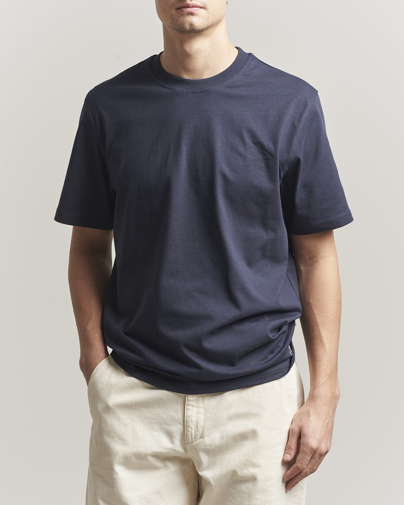 Hombres | Camisetas | LES DEUX | Ben Artist T-Shirt Navy