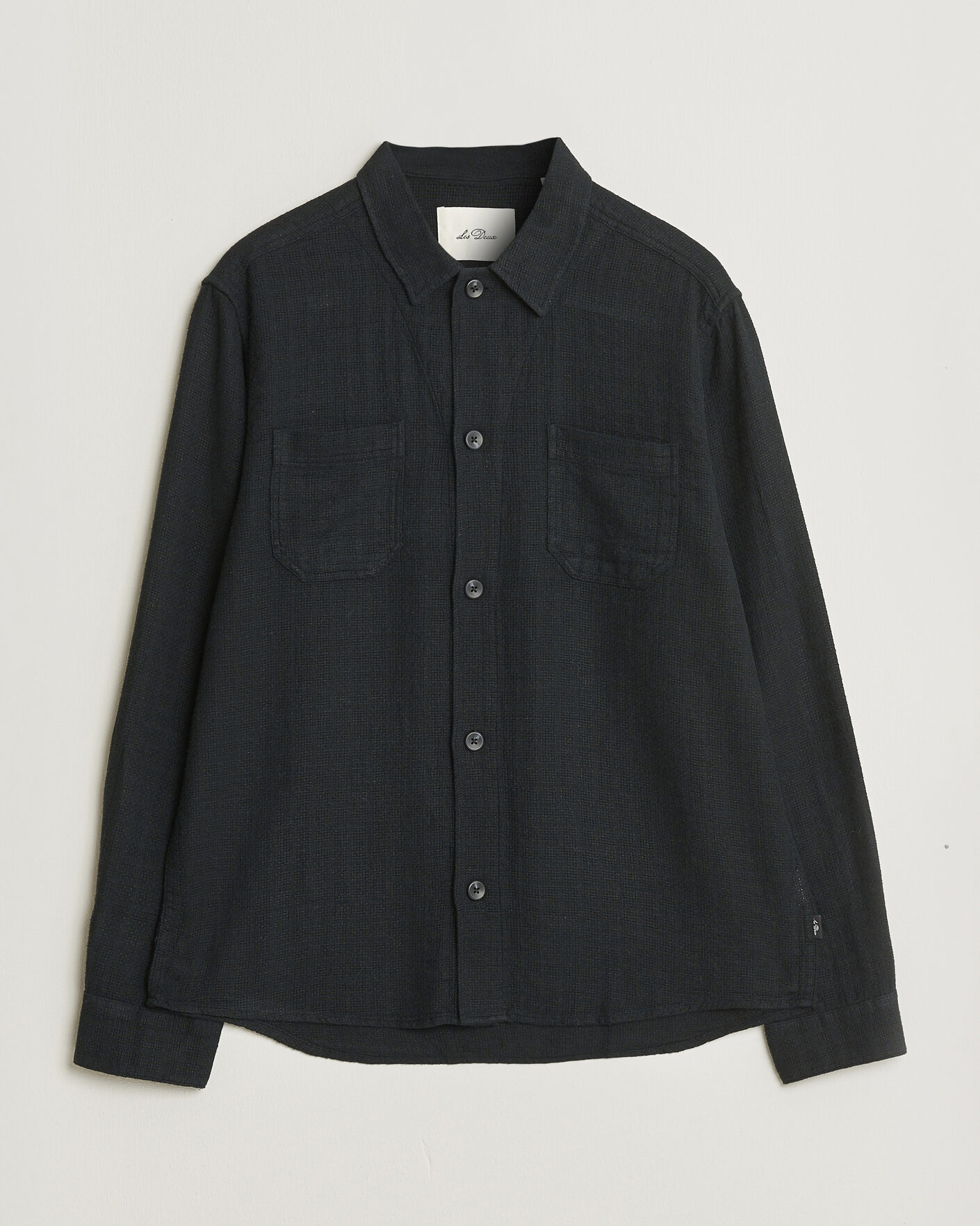 Hombres | Camisas | LES DEUX | Hamilton Overshirt Black