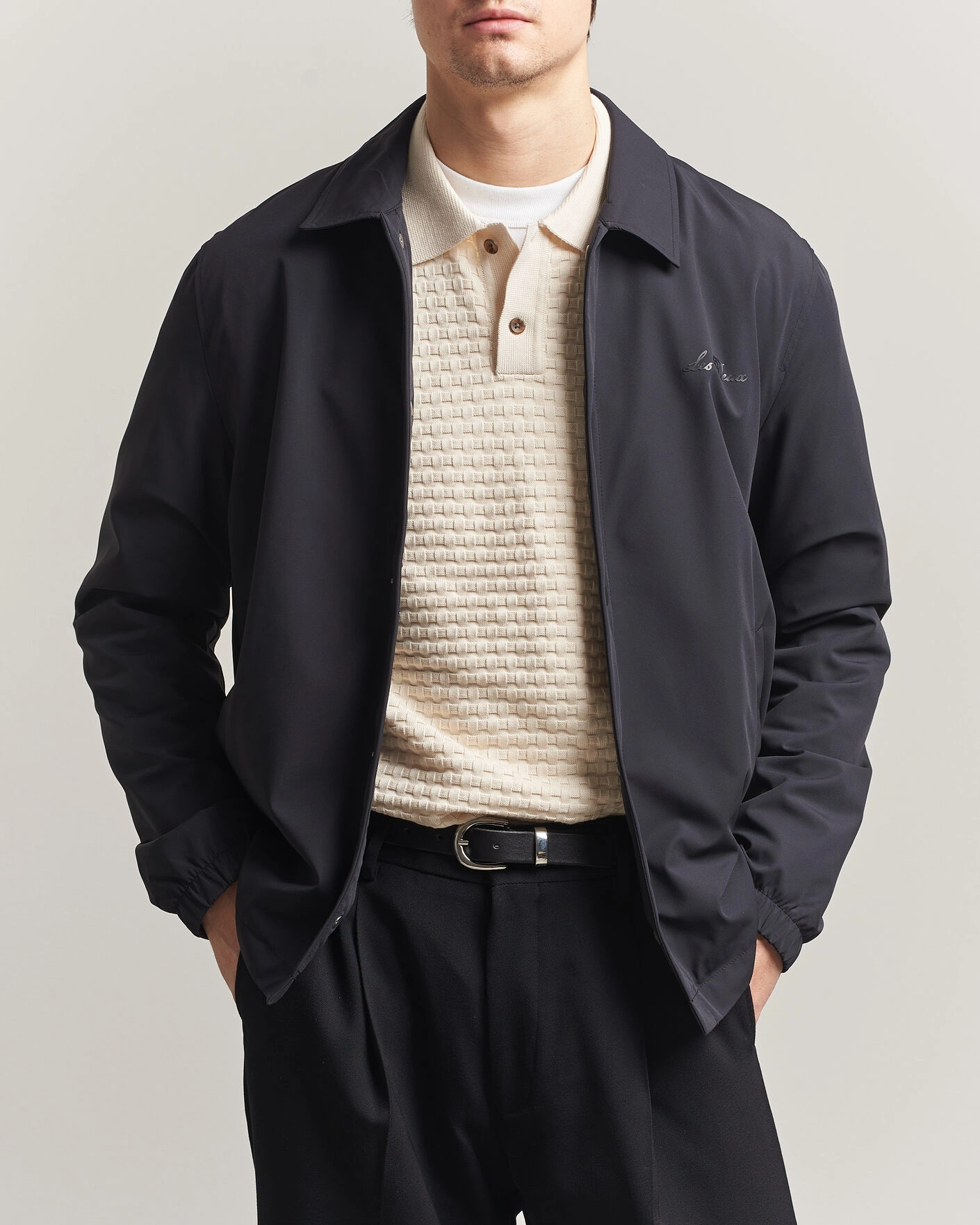 Hombres | Abrigos y chaquetas | LES DEUX | Idris Coach Jacket Black