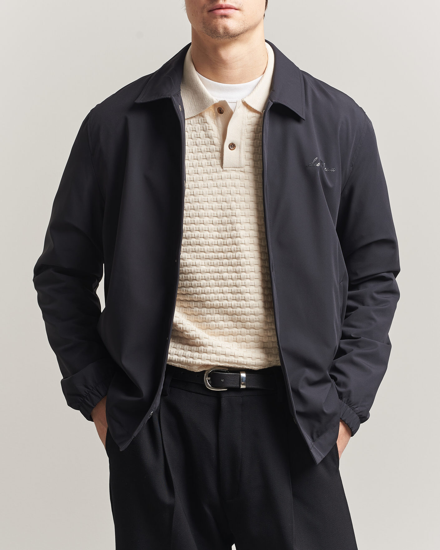 Hombres | Abrigos y chaquetas | LES DEUX | Idris Coach Jacket Black