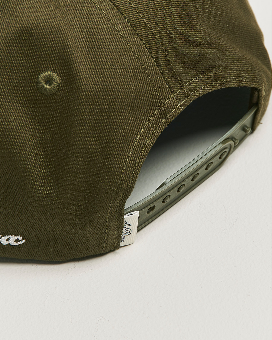 Hombres | Sombreros y gorras | LES DEUX | Encore Organic Baseball Cap Olive Night