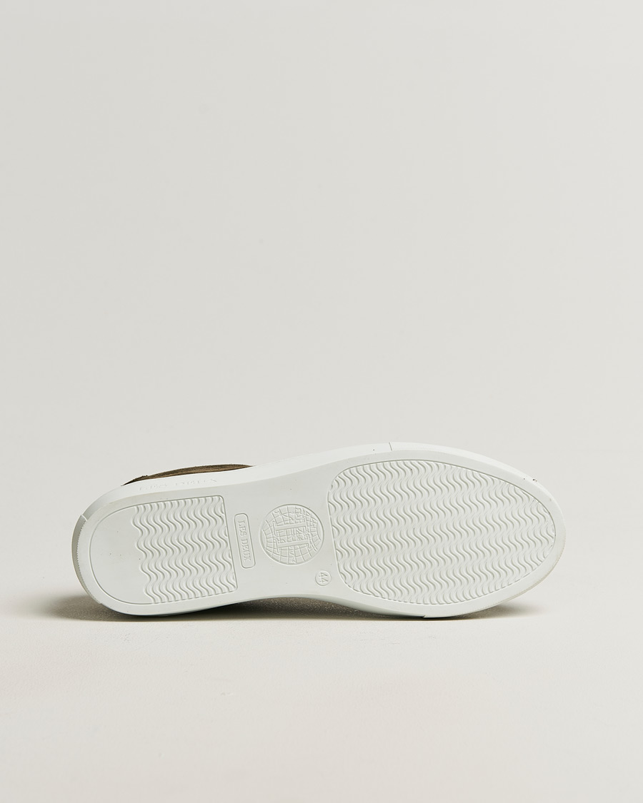 Hombres | Zapatillas | LES DEUX | Theodor Suede Sneakers Teak Brown