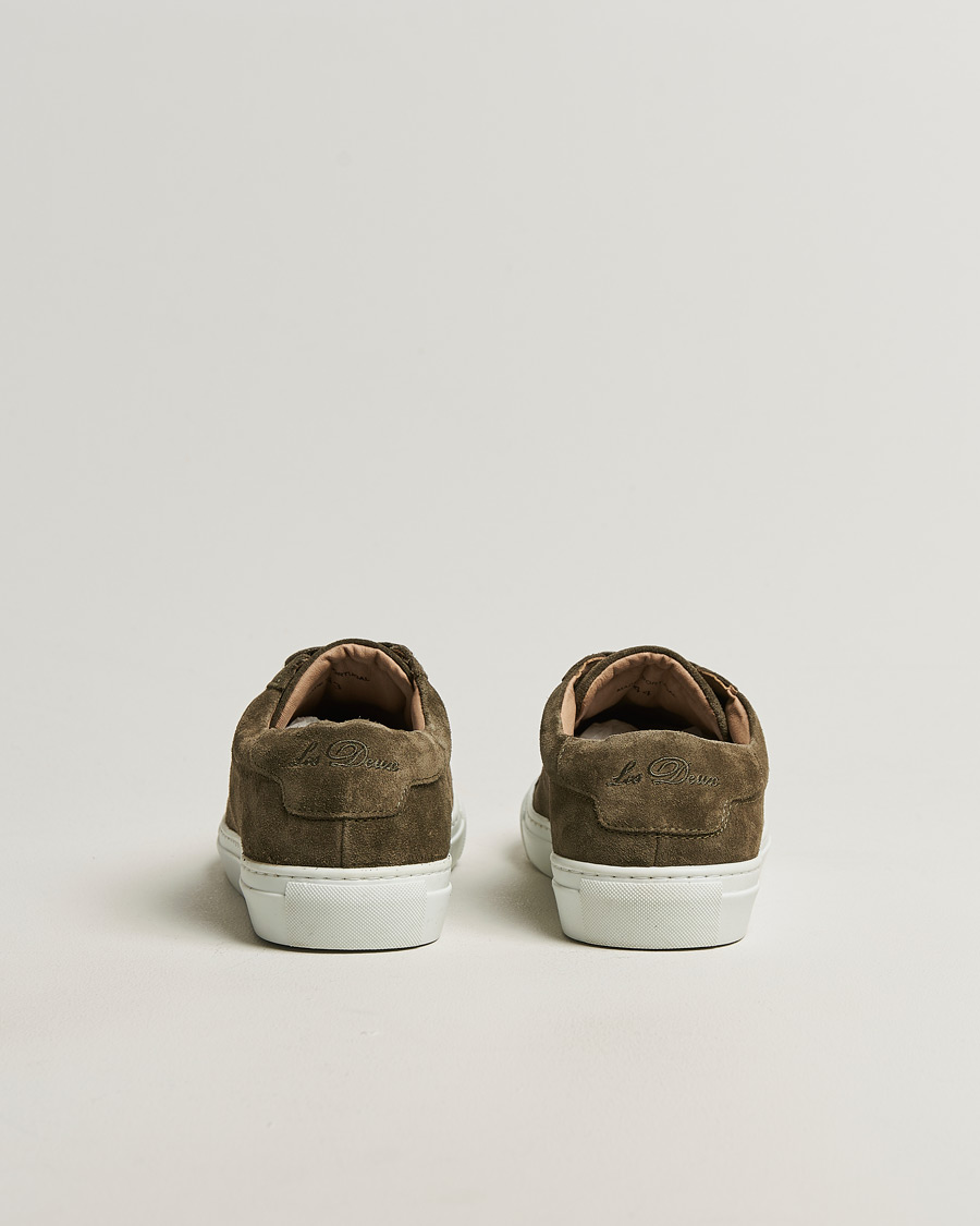 Hombres | Zapatillas | LES DEUX | Theodor Suede Sneakers Teak Brown