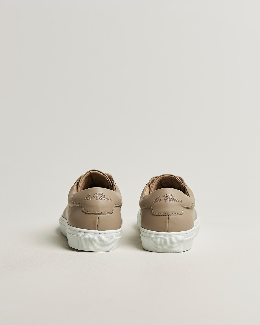 Hombres | Zapatillas | LES DEUX | Theodor Leather Sneakers Irish Cream Beige