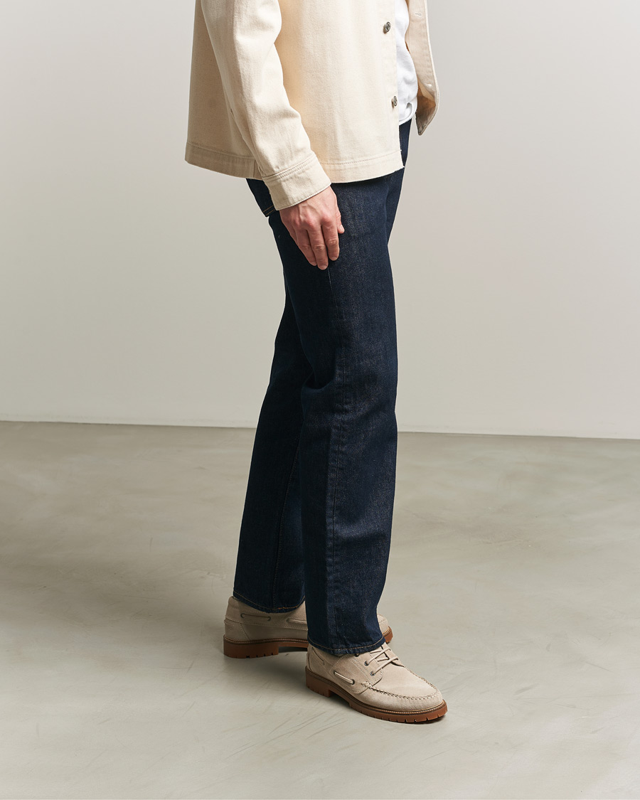 Hombres | Zapatillas | LES DEUX | Taylor Suede Boat Shoe Light Sand