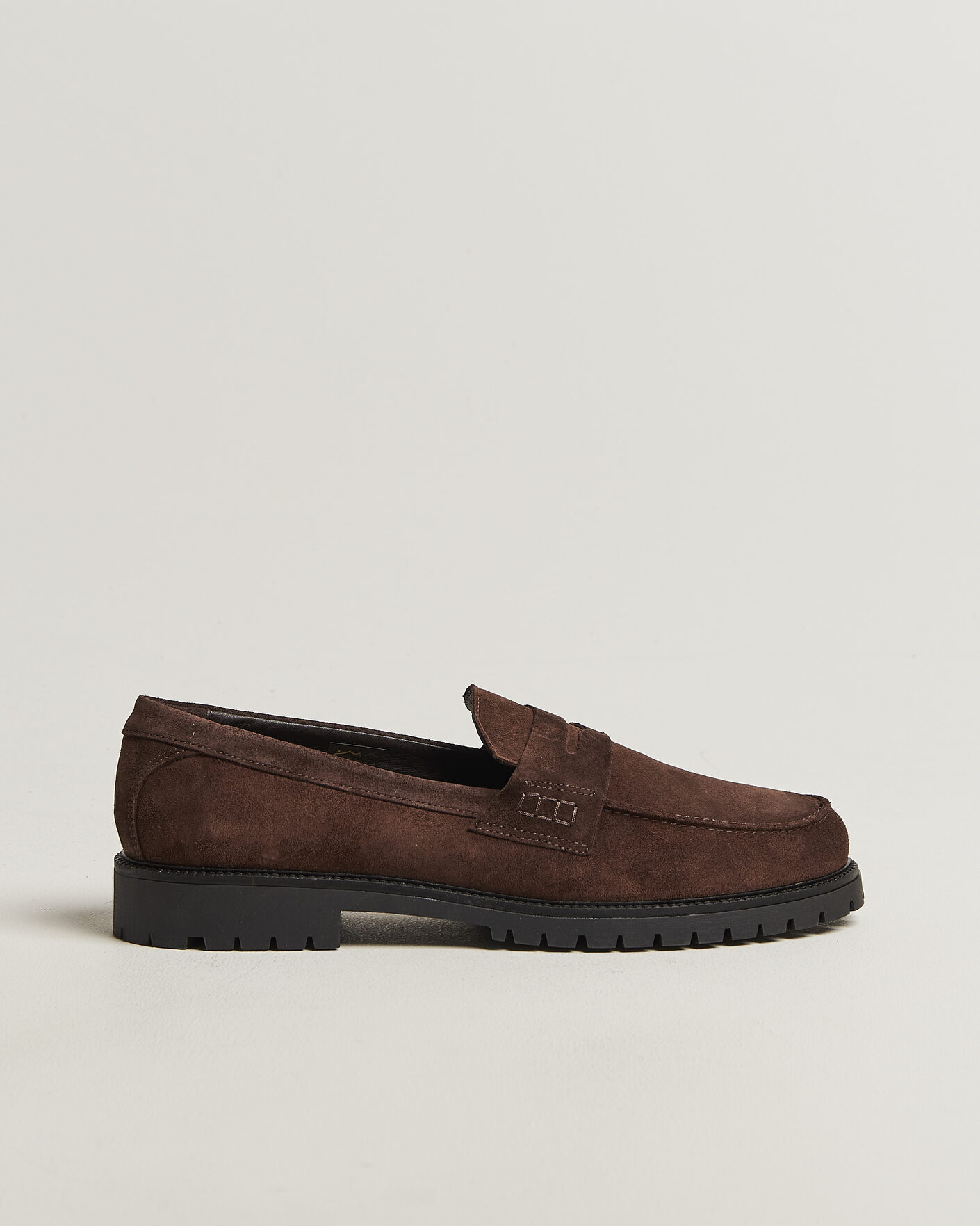 Hombres | Mocasines | LES DEUX | Taylor Oil Suede Loafers Turkish Coffee