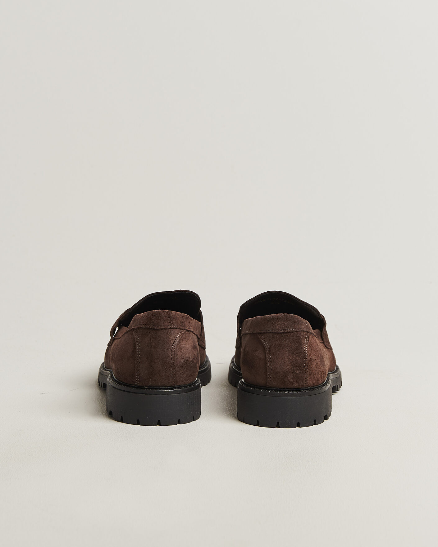 Hombres | Mocasines | LES DEUX | Taylor Oil Suede Loafers Turkish Coffee