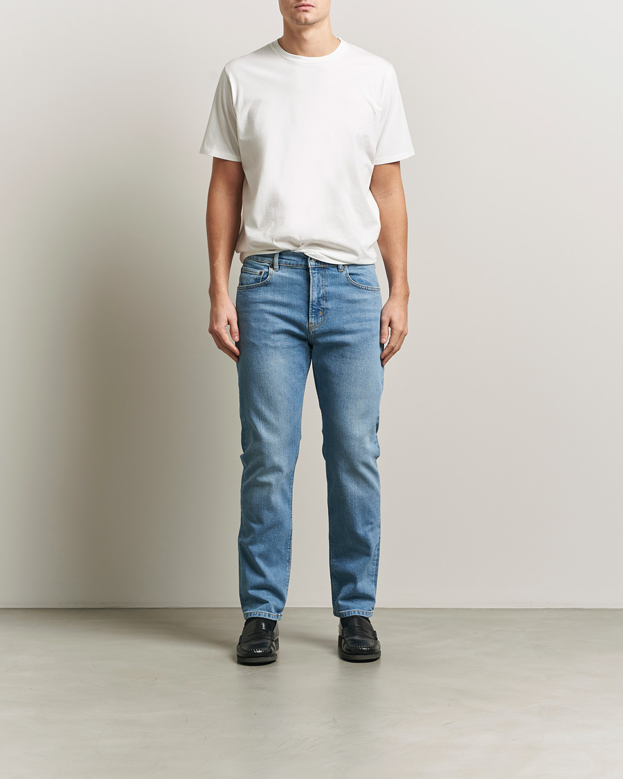 Hombres | Pantalones | Jeanerica | TM005 Tapered Jeans Light Vintage 62