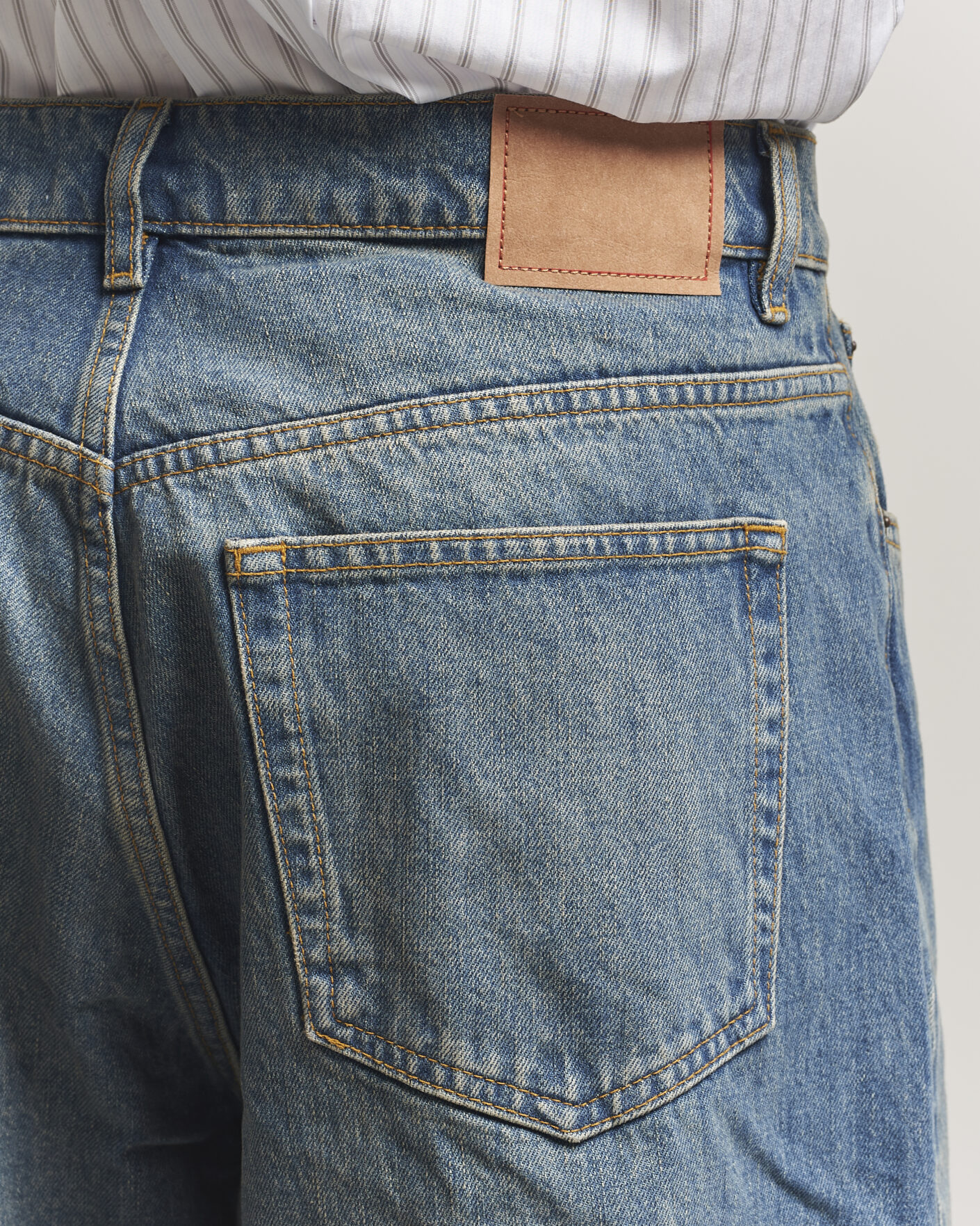 Hombres | Vaqueros | Jeanerica | Brera Straight Jeans 1990 Light Vintage