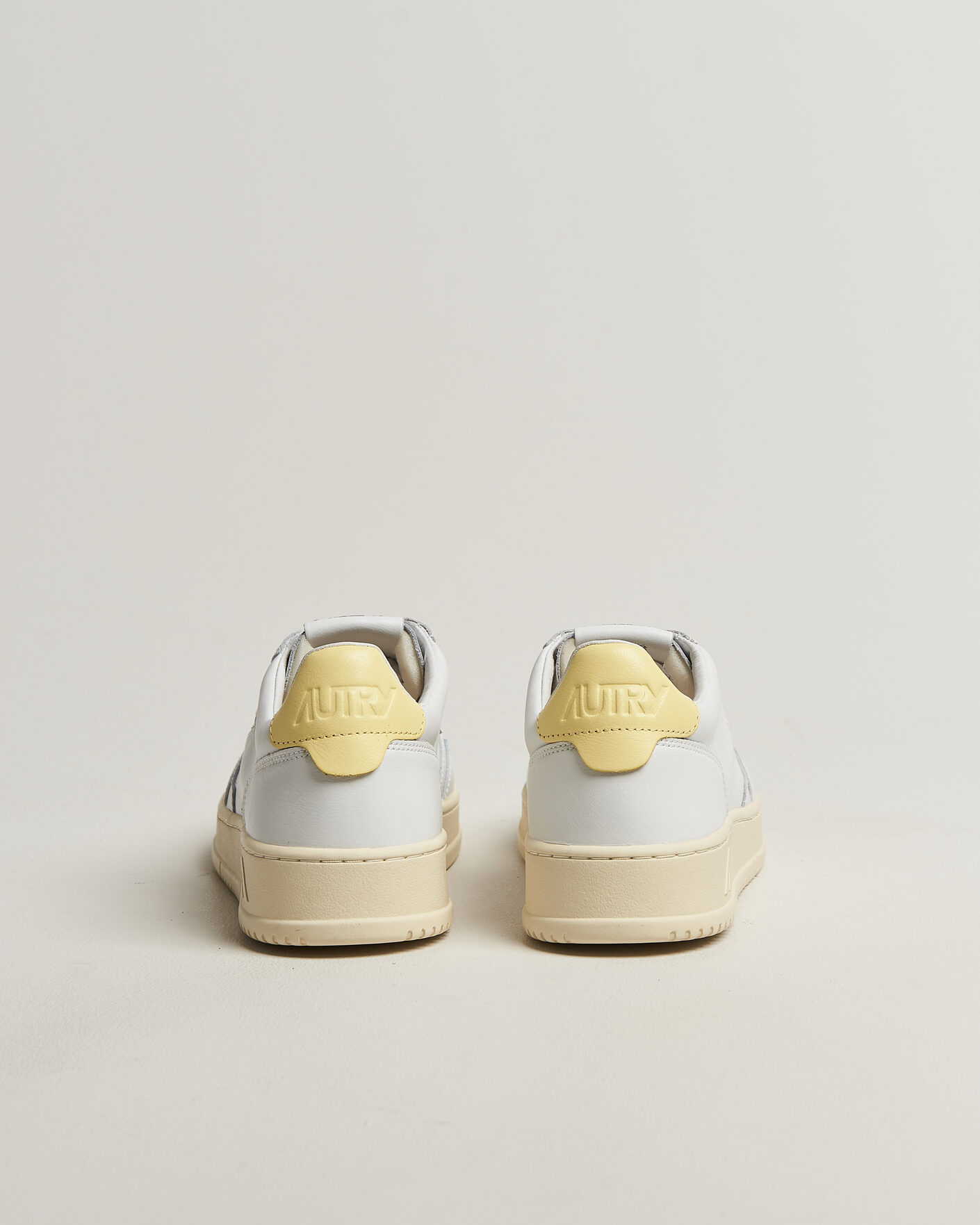 Hombres | Zapatillas | Autry | Medalist Low Sneaker White/Lemon Meringue