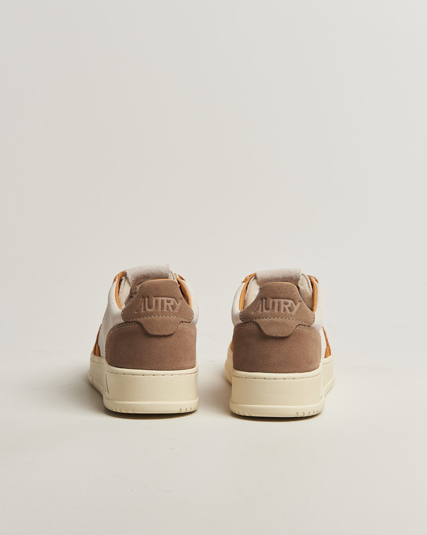 Hombres | Zapatillas | Autry | Medalist Low Suede Mix Sneaker Antilop/White/Brown