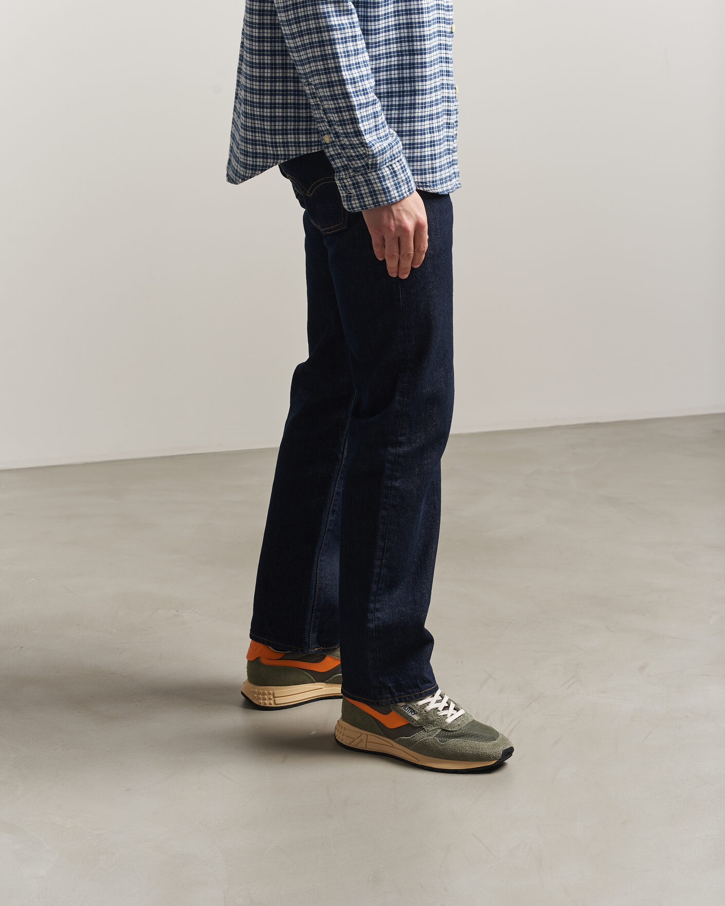 Hombres | Zapatillas | Autry | Reelwind Running Sneaker Salvia/Smoked Green