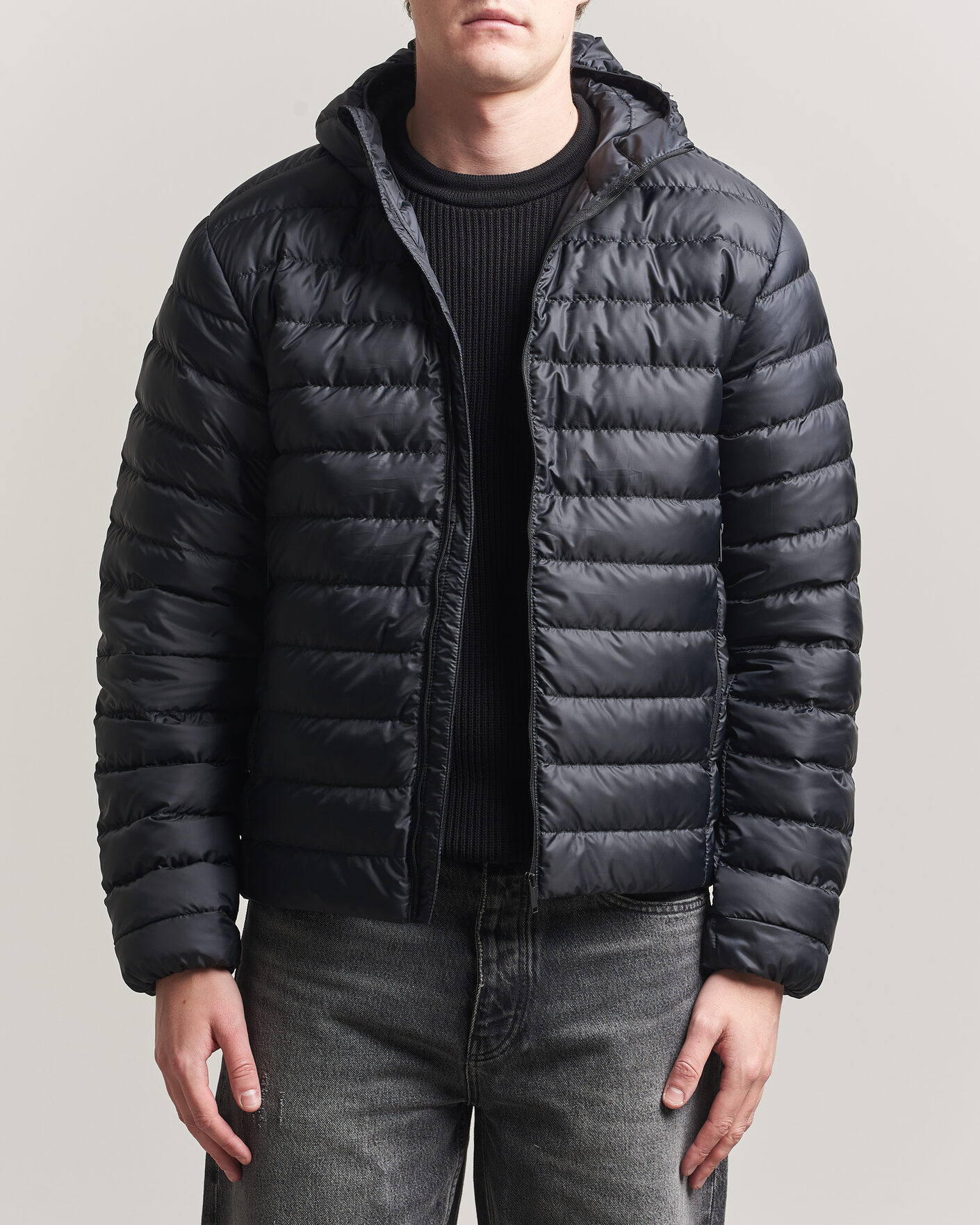 Hombres | Abrigos y chaquetas | Canada Goose Black Label | Canada Goose Stratus Down Hoody Black
