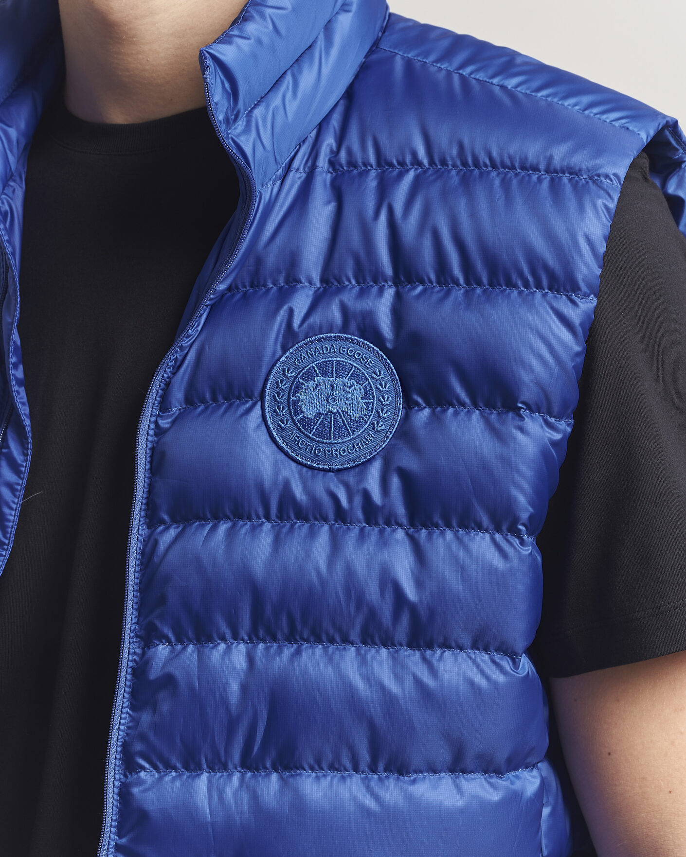 Hombres | Chalecos | Canada Goose | Stratus Down Vest Azurite Blue