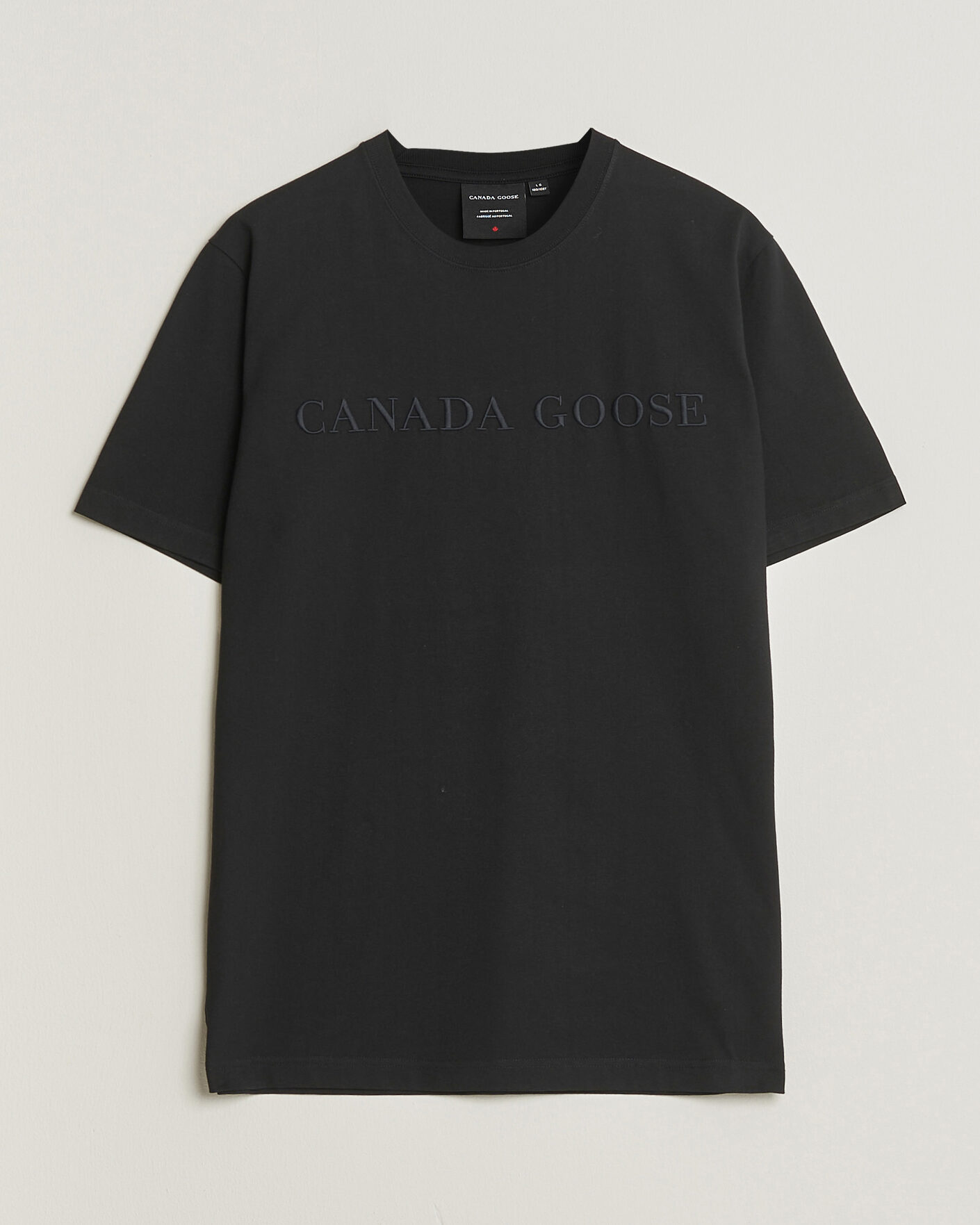 Hombres | Camisetas | Canada Goose | Vantage Wordmark T-Shirt Black