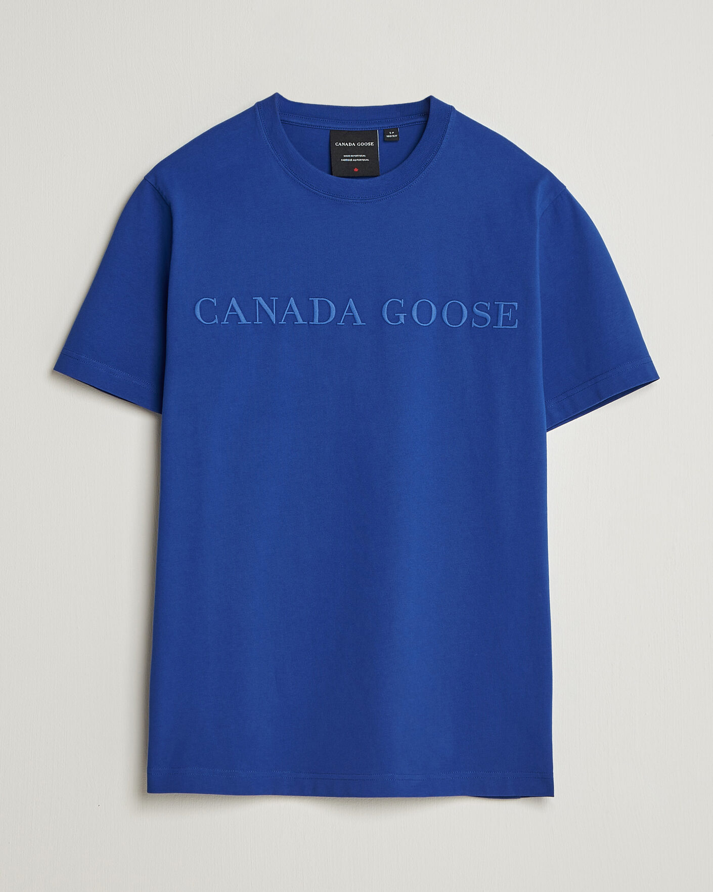 Hombres | Camisetas | Canada Goose | Vantage Wordmark T-Shirt Azurite Blue