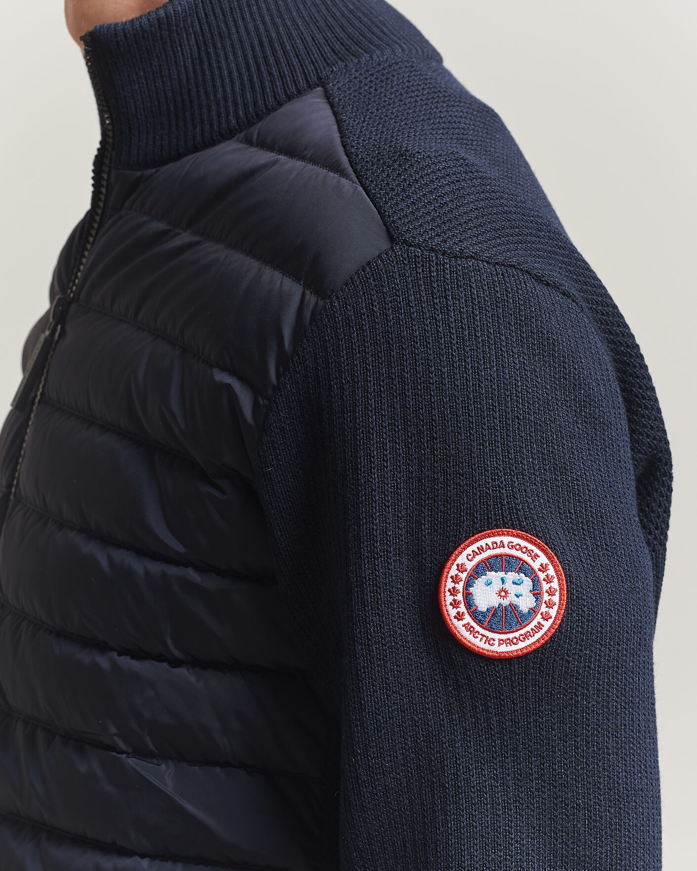 Hombres | Abrigos y chaquetas | Canada Goose | Hybridge Knit Jacket Nocturne