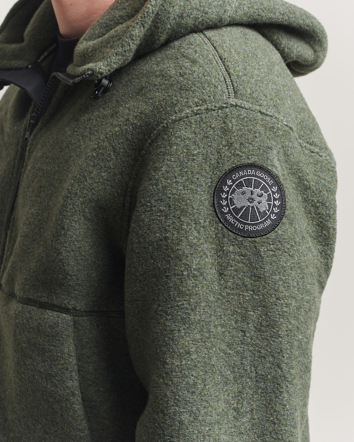 Hombres | Abrigos y chaquetas | Canada Goose Black Label | Canada Goose BD Chillwack Fleece Bomber Moss Khaki