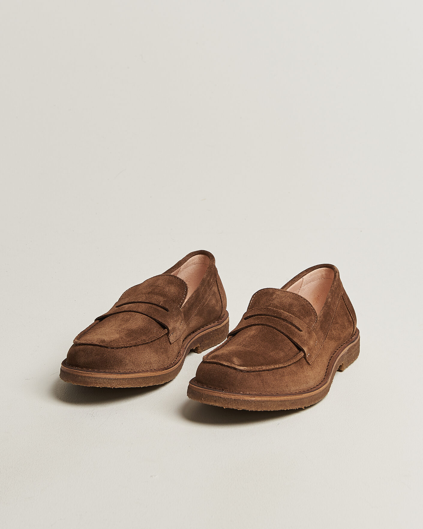 Hombres | Mocasines | Astorflex | Mokaflex Loafers Dark Khaki Suede