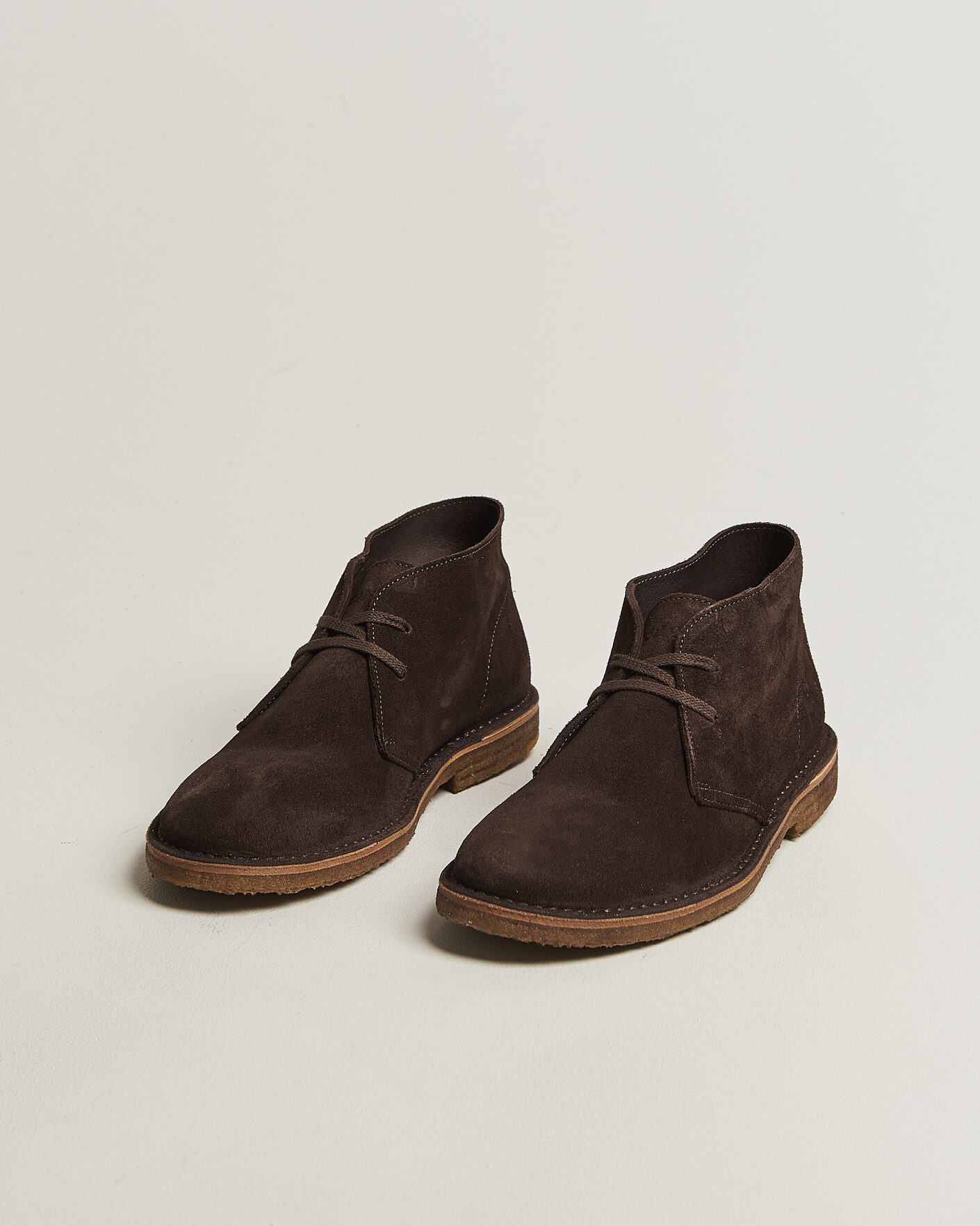 Hombres | Botas | Astorflex | Montflex Chukka Boots Dark Brown Suede