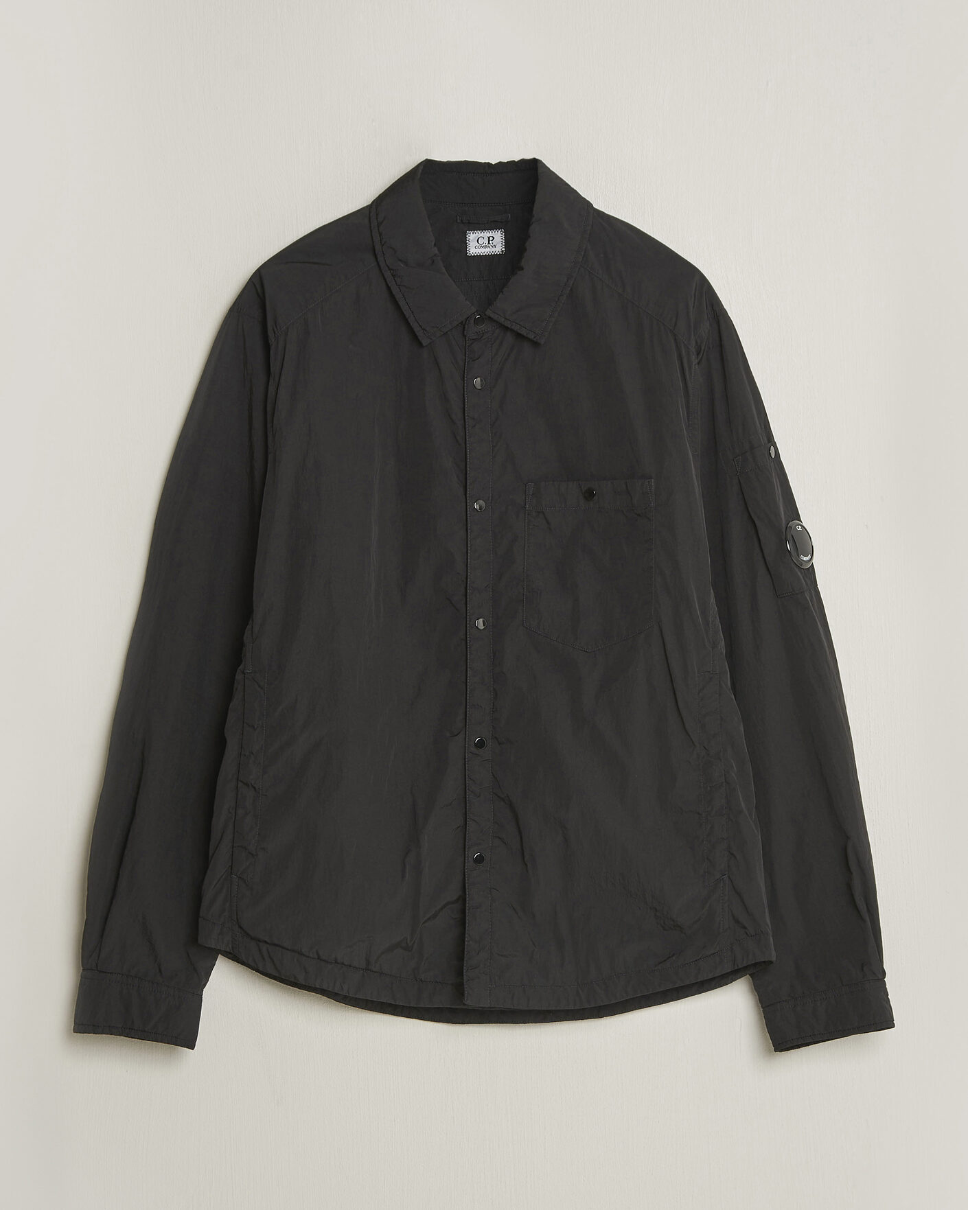 Hombres | Abrigos y chaquetas | C.P. Company | Chrome R Padded Shirt Jacket Black