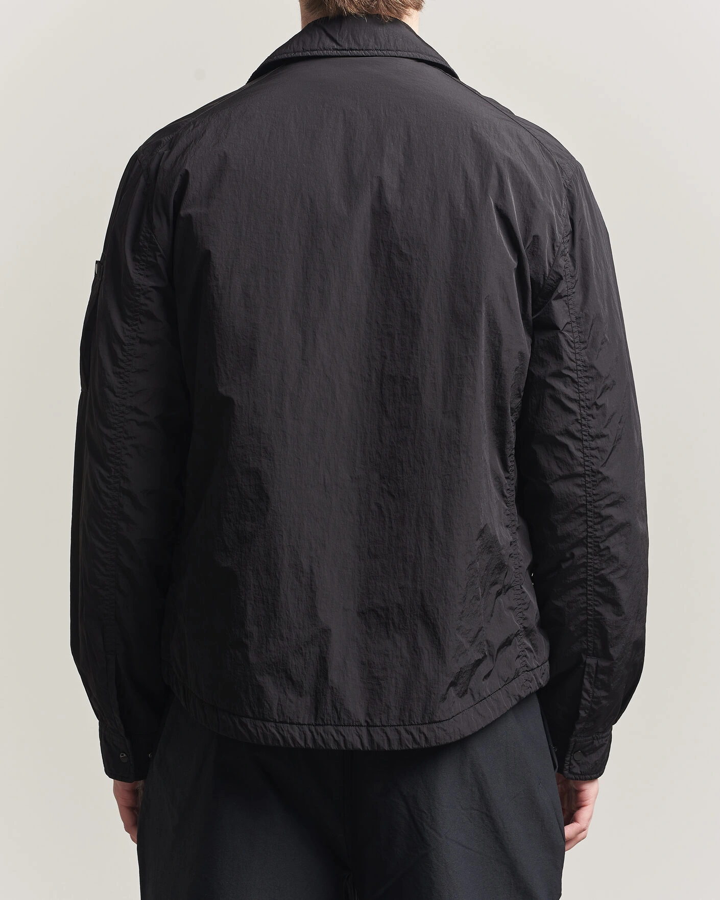 Hombres | Abrigos y chaquetas | C.P. Company | Chrome R Padded Shirt Jacket Black