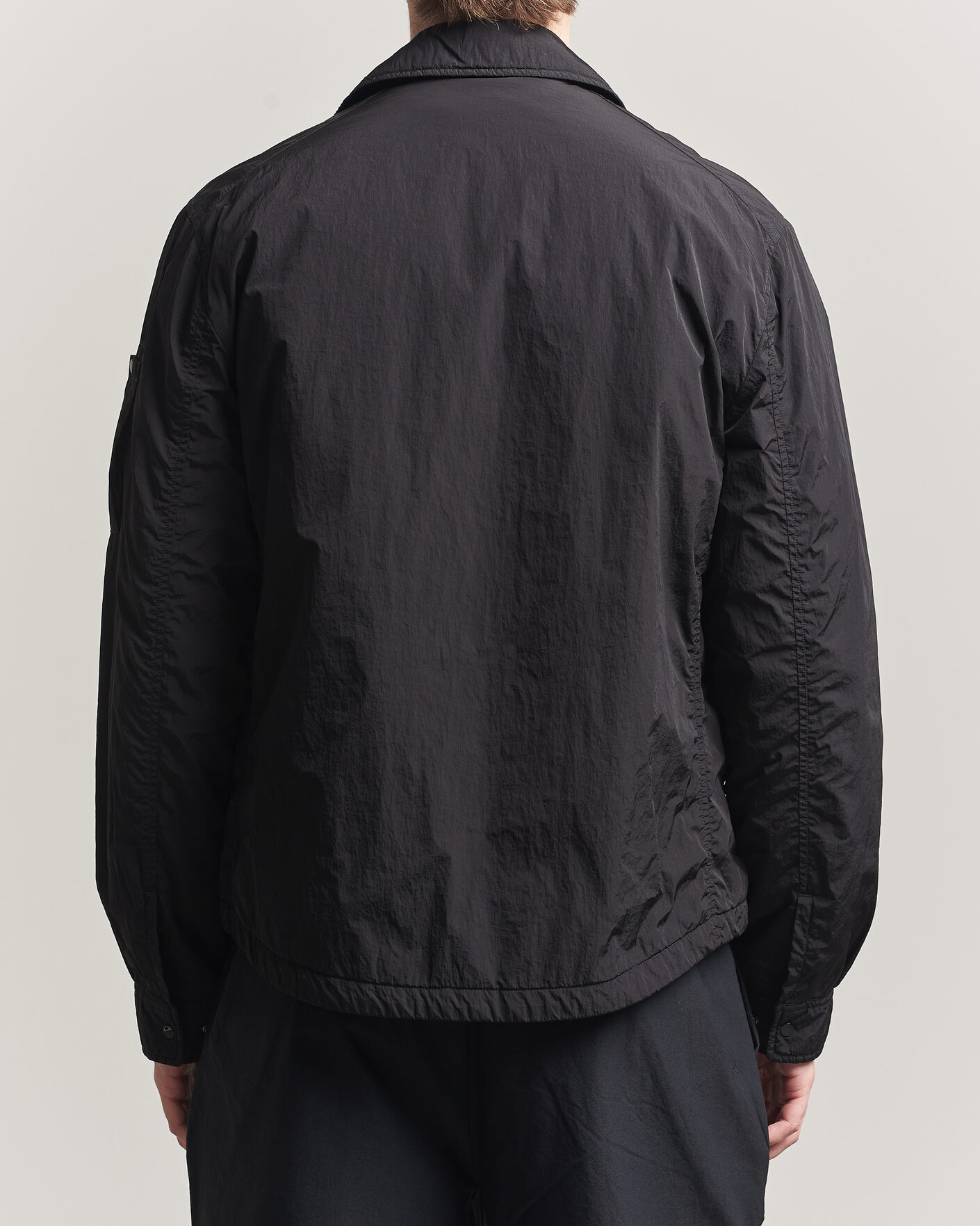 Hombres | Abrigos y chaquetas | C.P. Company | Chrome R Padded Shirt Jacket Black
