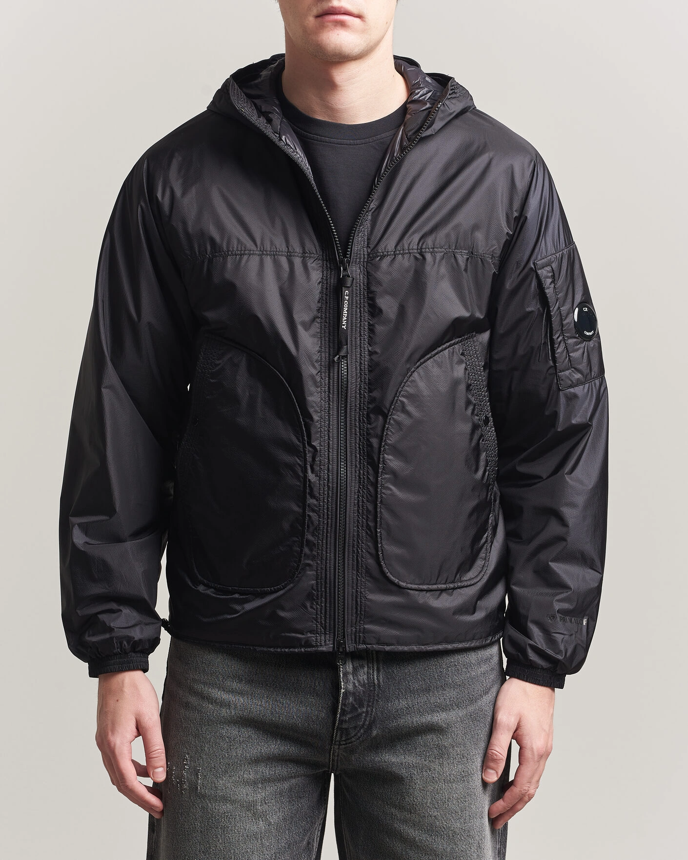 Hombres | Abrigos y chaquetas | C.P. Company | Nada Shield Primaloft Padded Hood Jacket Black