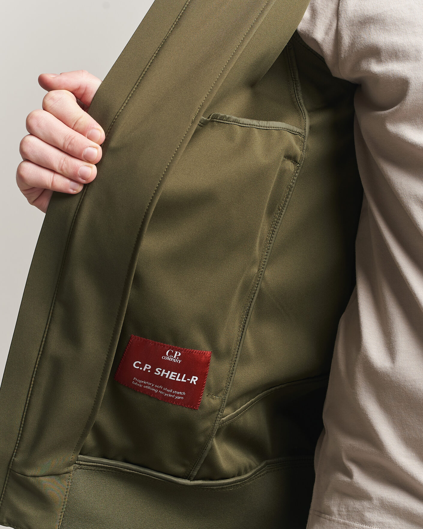 Hombres | Abrigos y chaquetas | C.P. Company | Shell R Hooded Jacket Dark Green