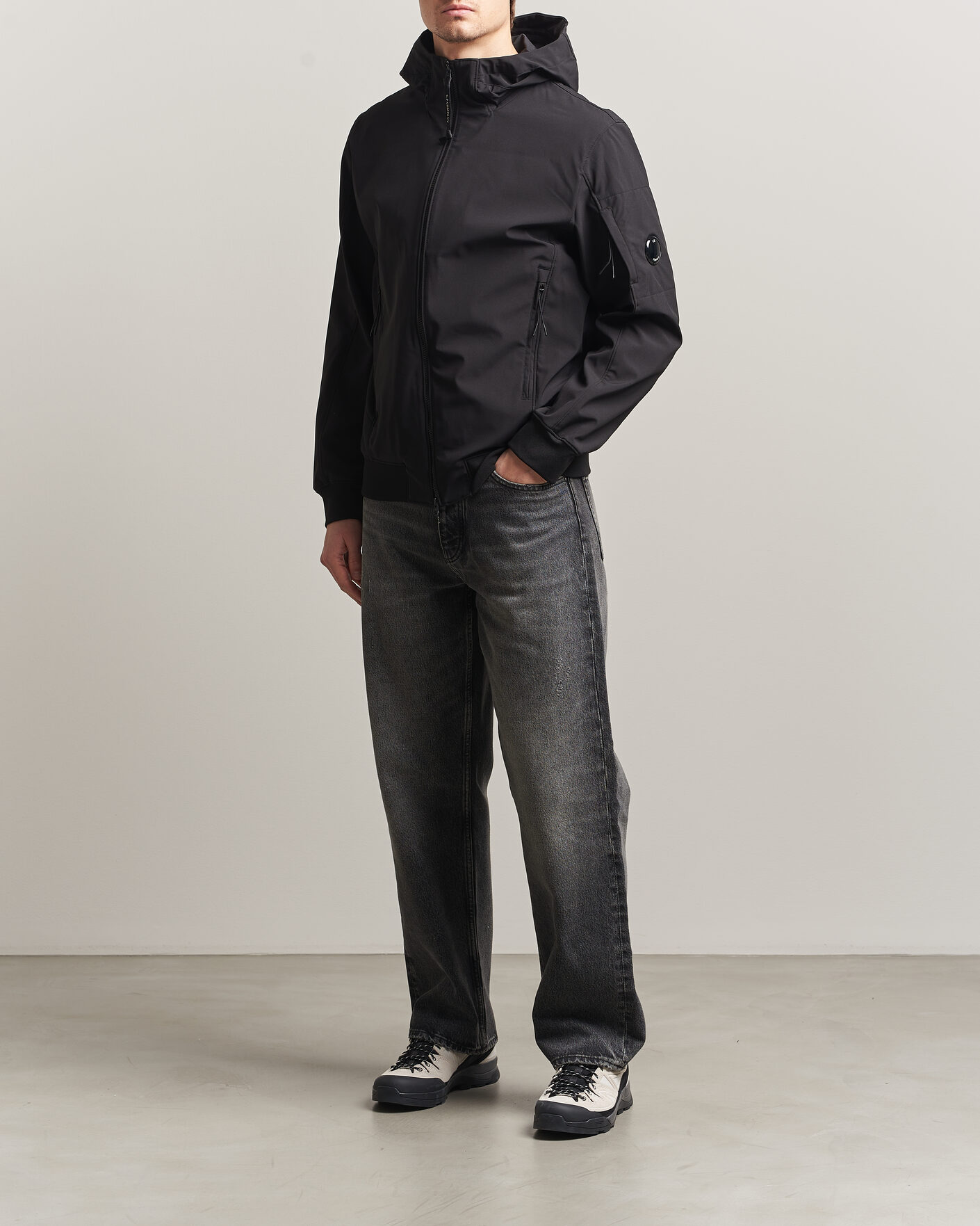 Hombres | Abrigos y chaquetas | C.P. Company | Shell R Hooded Jacket Black