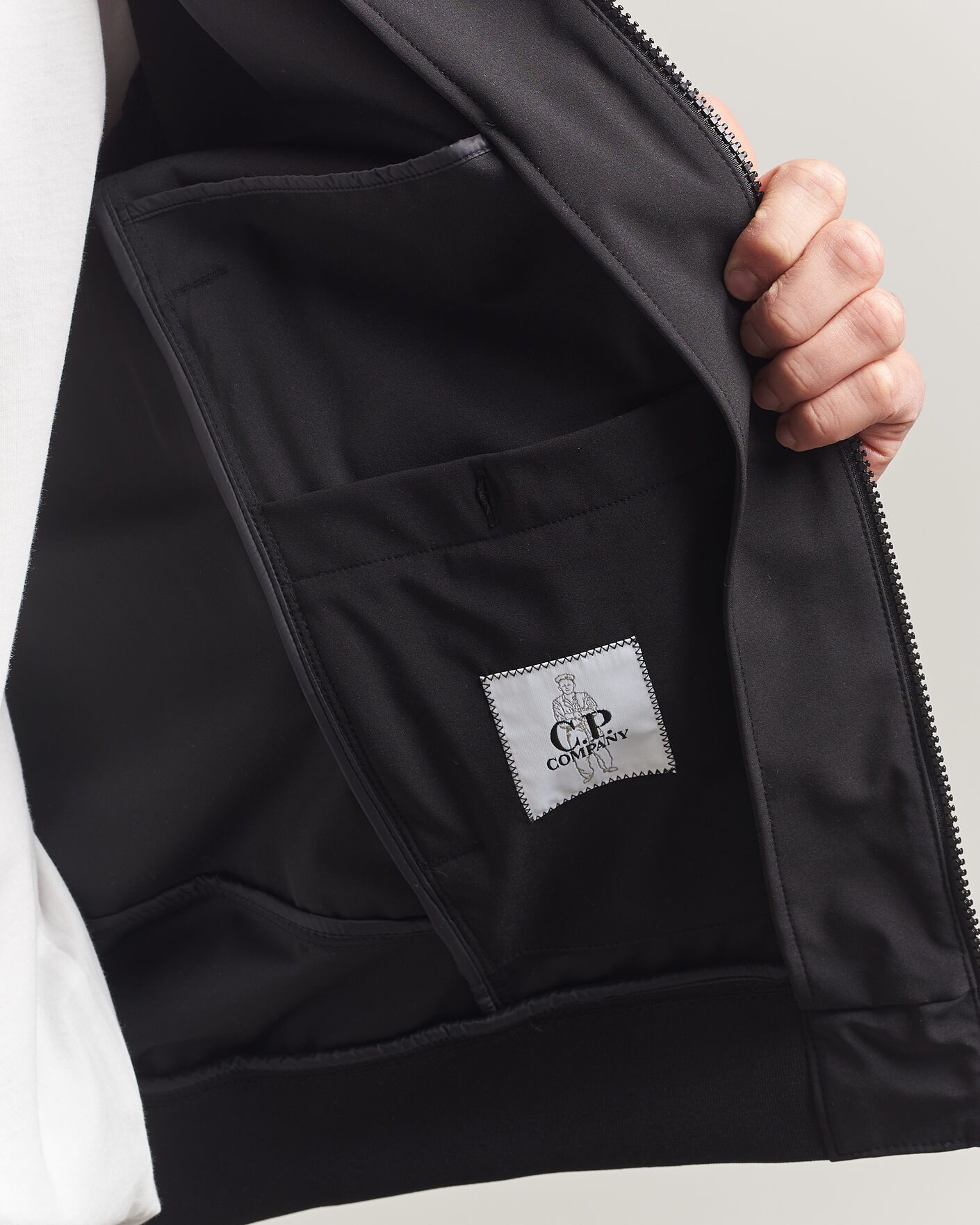 Hombres | Abrigos y chaquetas | C.P. Company | Shell R Hooded Jacket Black