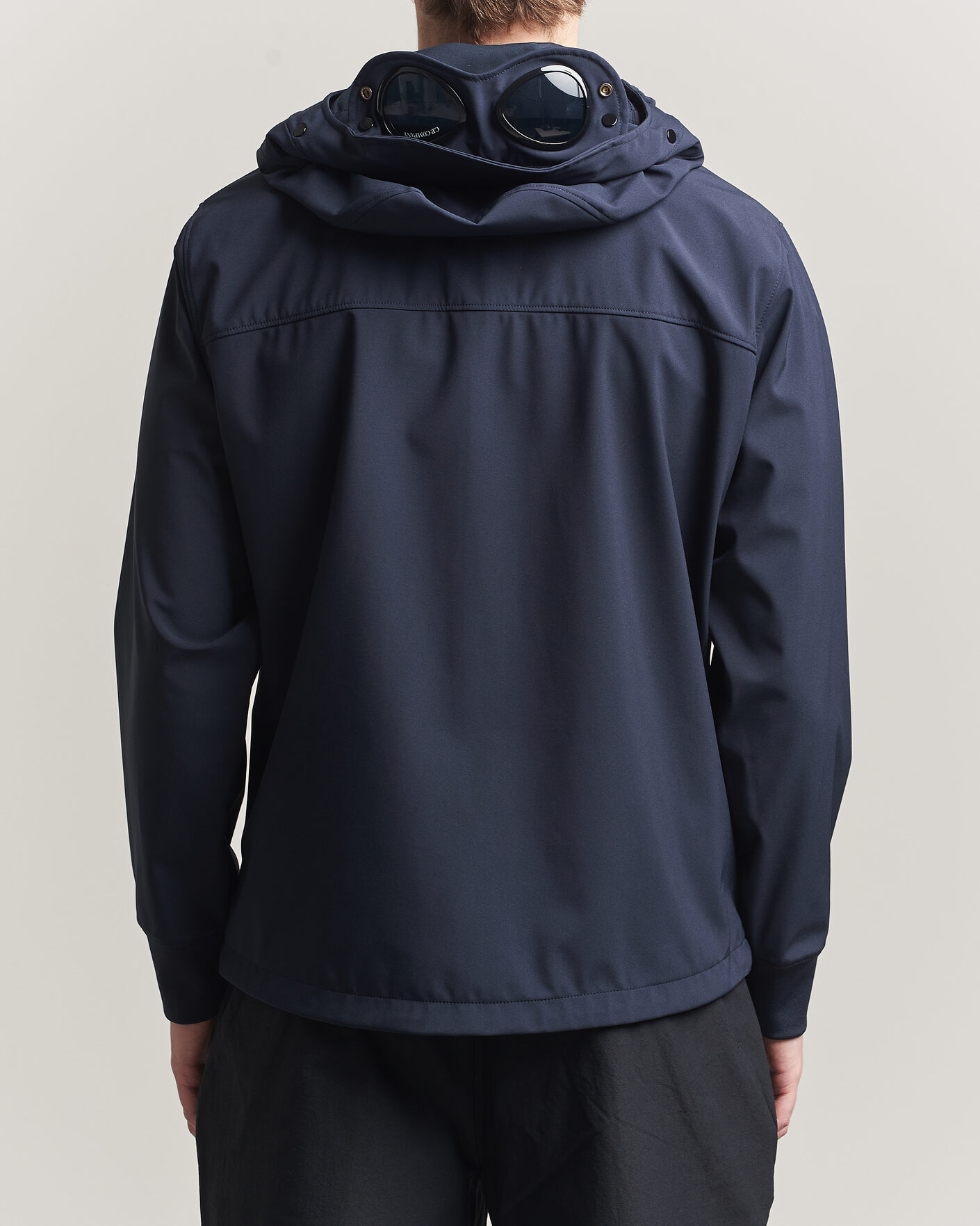 Hombres | Abrigos y chaquetas | C.P. Company | Shell-R Goggle Hood Jacket Navy