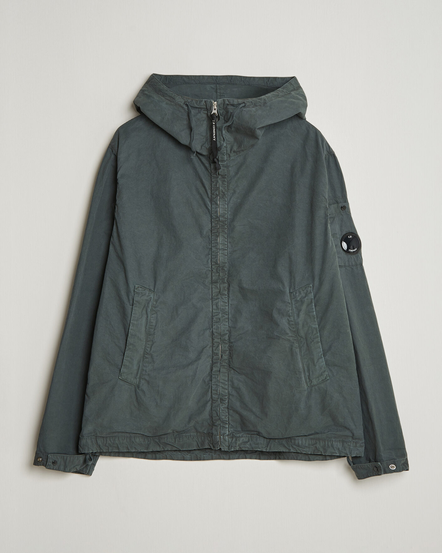 Hombres | Abrigos y chaquetas | C.P. Company | Micro Reps Hooded Jacket Dark Grey