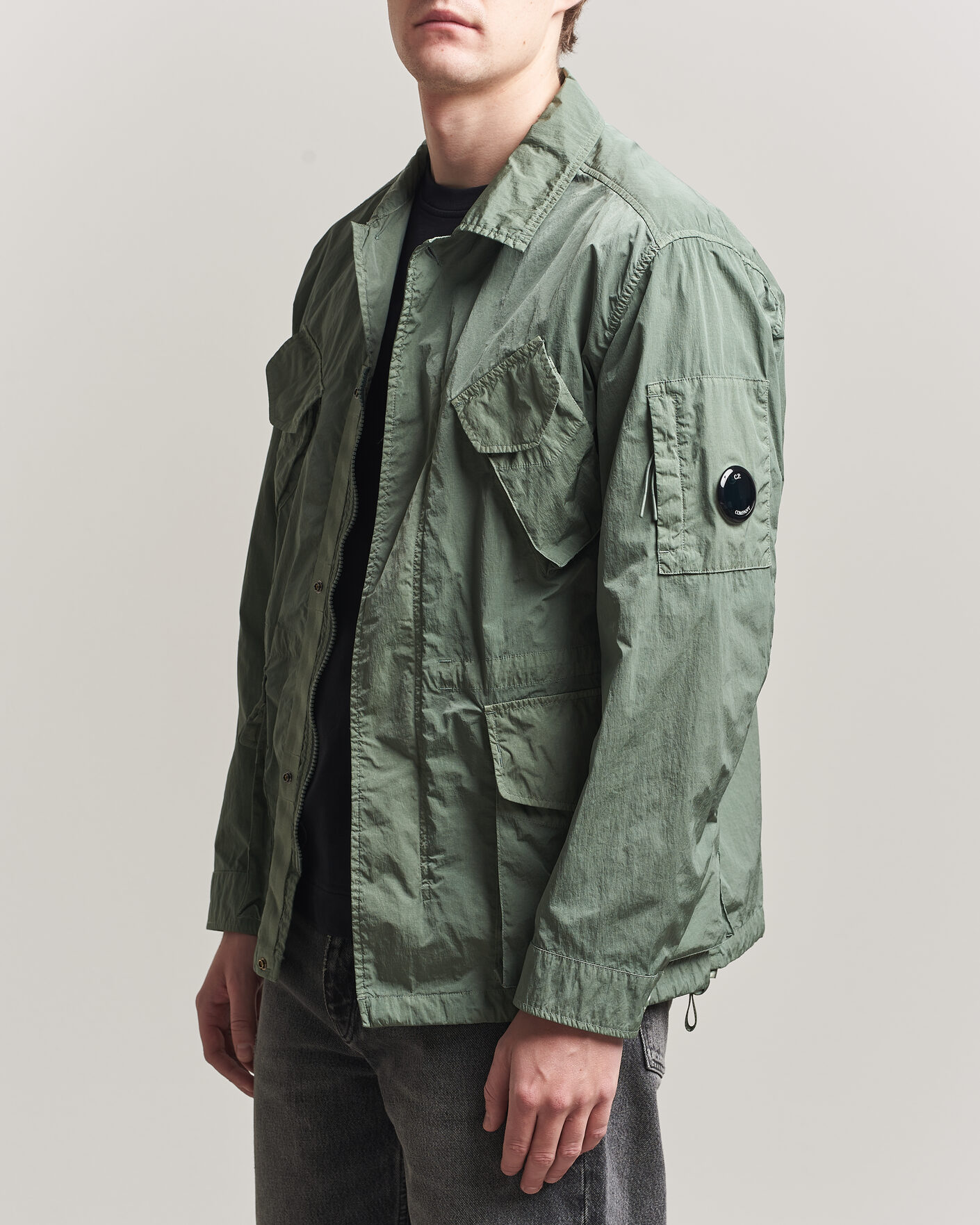 Hombres | Abrigos y chaquetas | C.P. Company | Heavy Chrome R Jungle Jacket Green