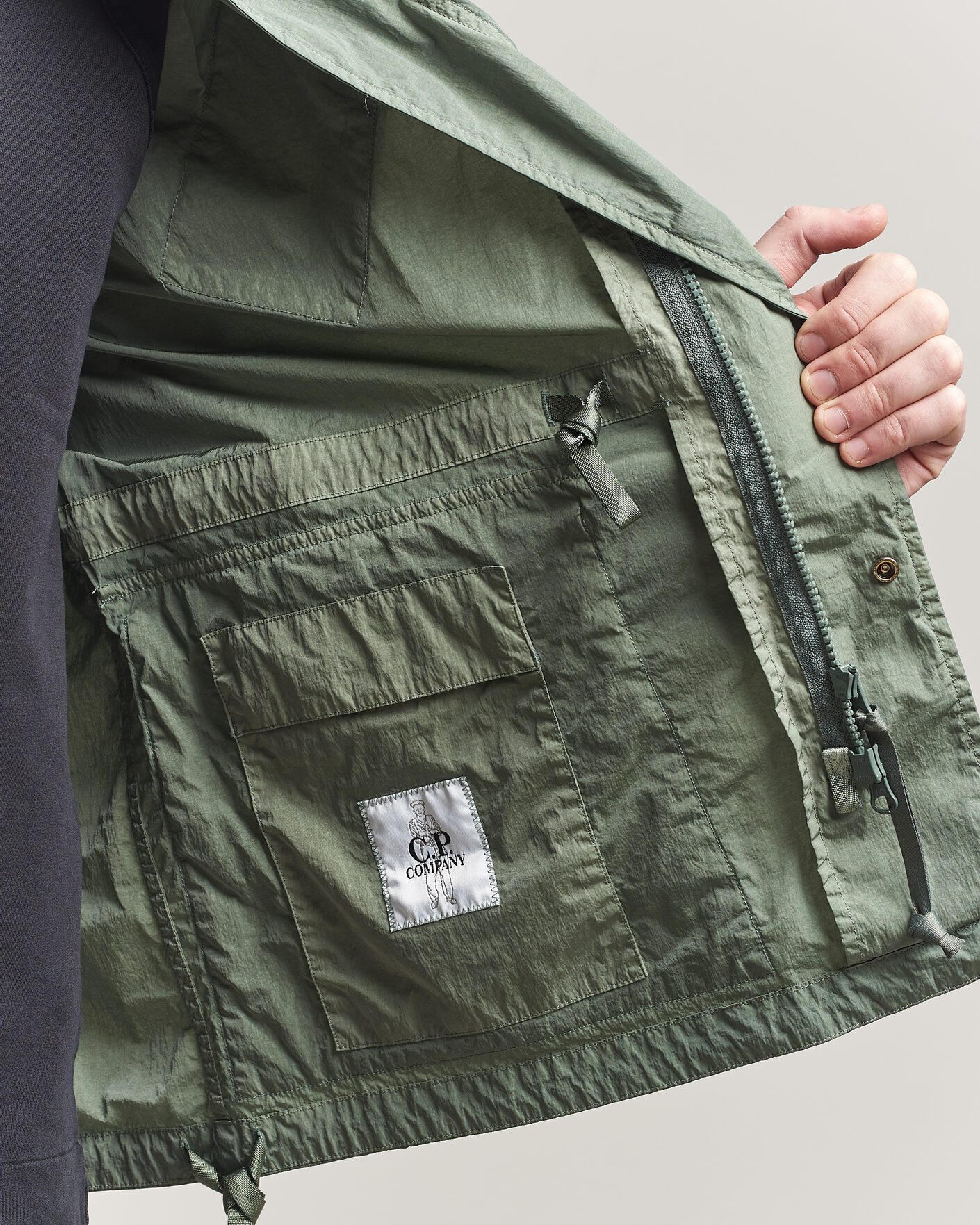 Hombres | Abrigos y chaquetas | C.P. Company | Heavy Chrome R Jungle Jacket Green