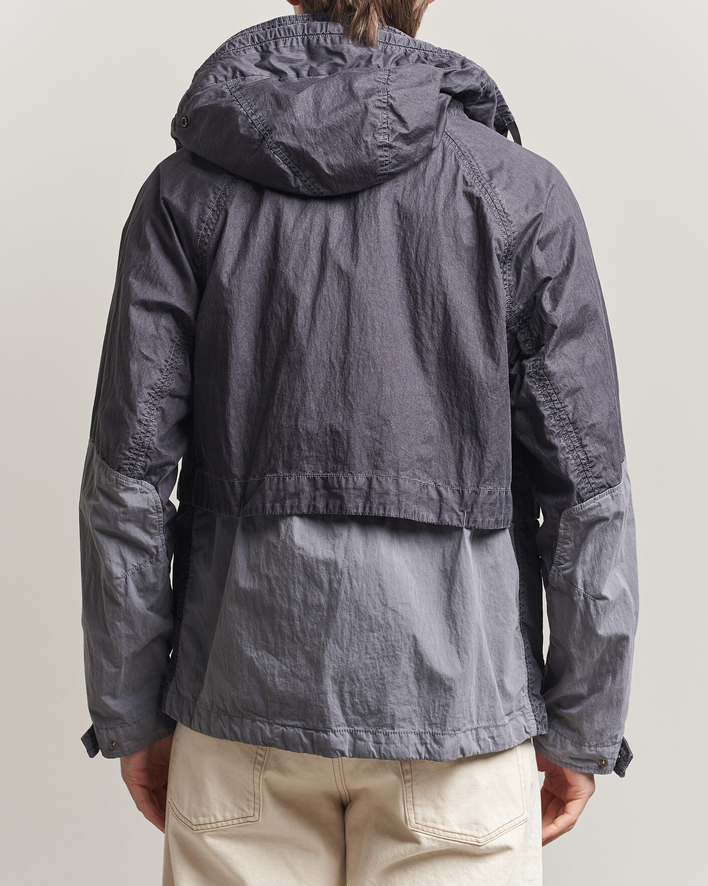 Hombres | Abrigos y chaquetas | C.P. Company | 50 Fili Wax Hood Jacket Black